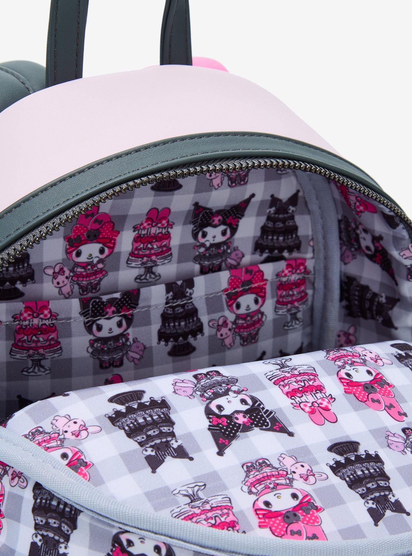 Loungefly My Melody & Kuromi Cake Mini Backpack, , alternate