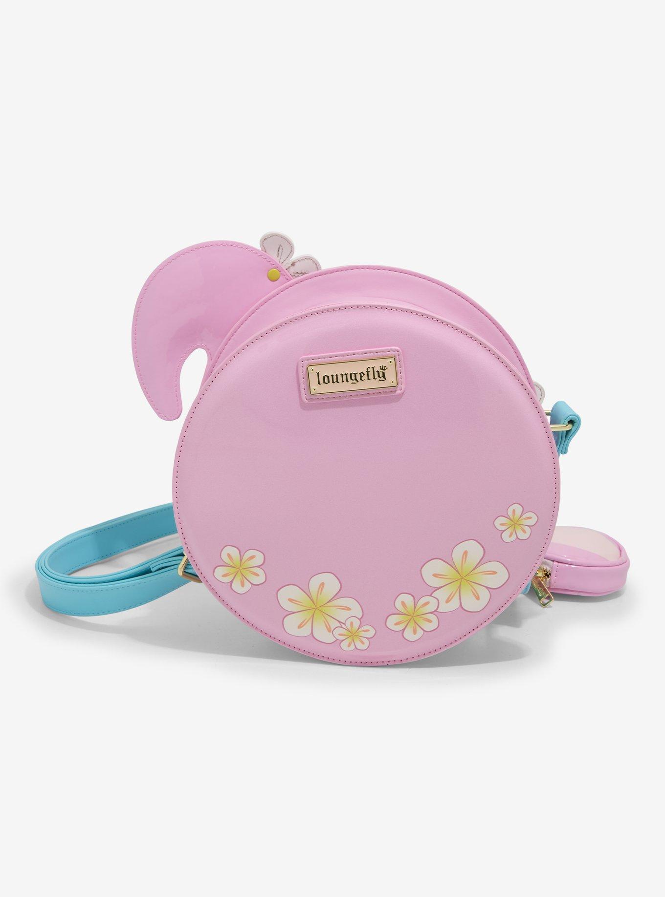 Loungefly Inflatable Flamingo Floatie Crossbody Bag, , alternate