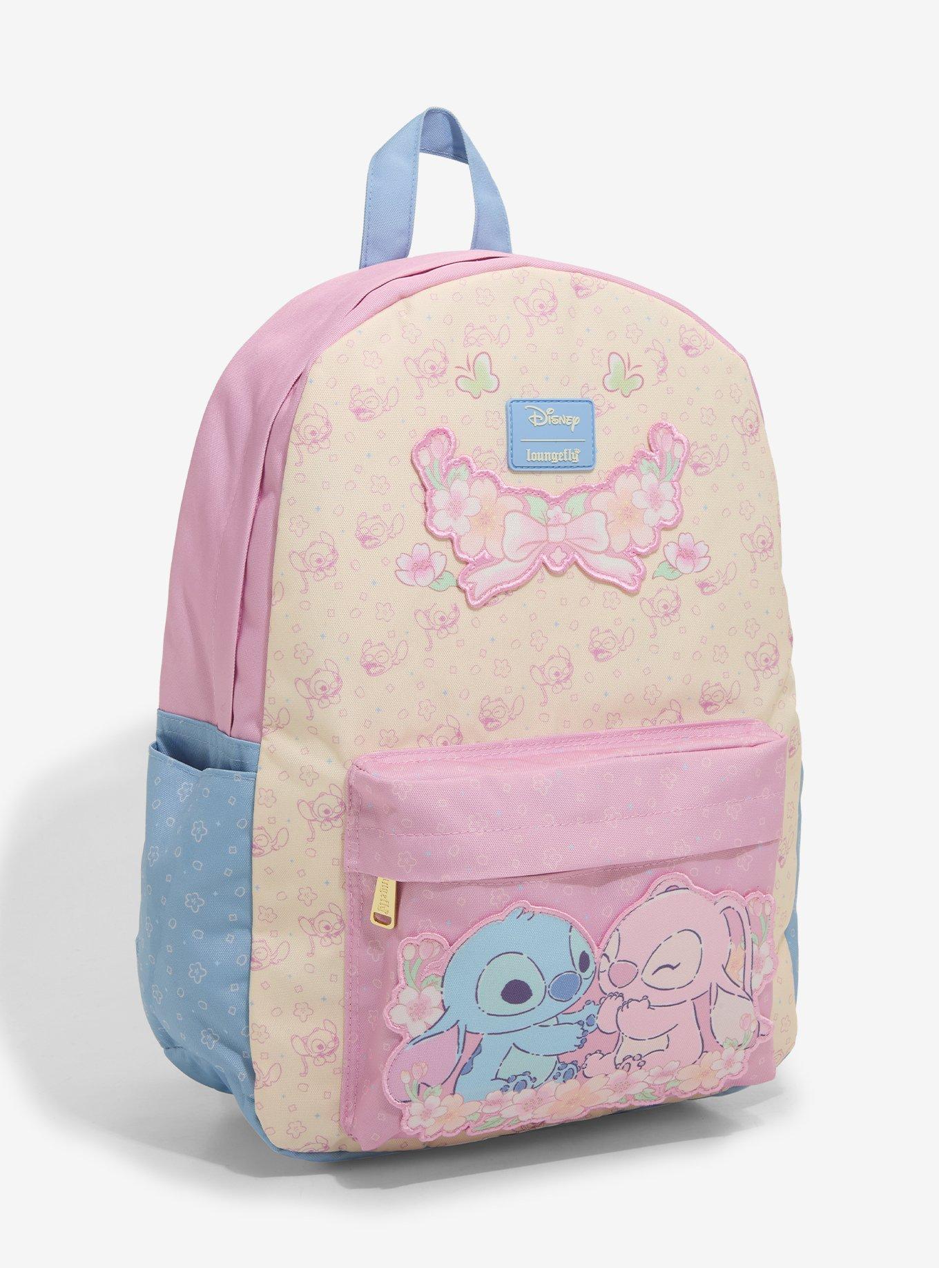 Loungefly Disney Stitch & Angel Sakura Backpack, , hi-res