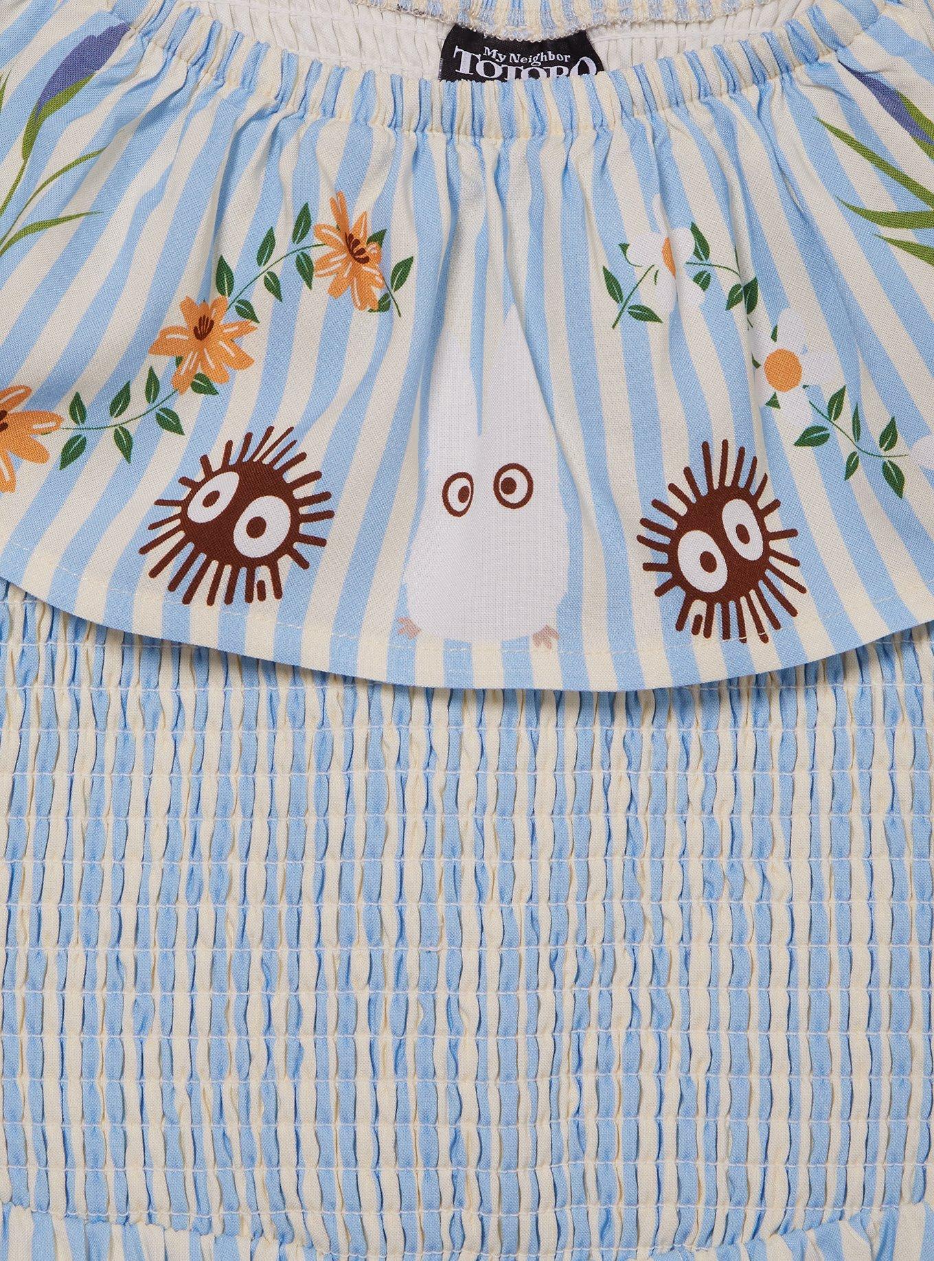 Her Universe Studio Ghibli® My Neighbor Totoro Floral Icons Ruffle Dress Plus Size, MULTI, alternate