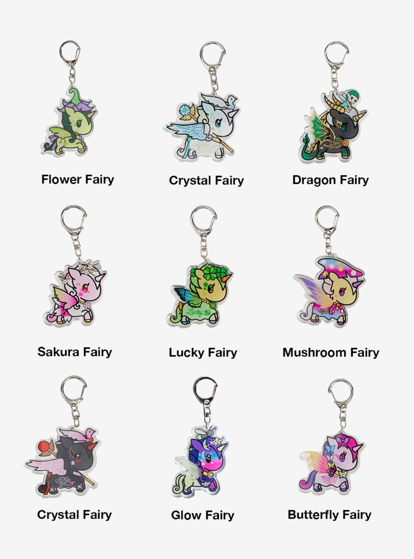 Tokidoki Unicorno Fairy Blind Box Key Chain, , alternate