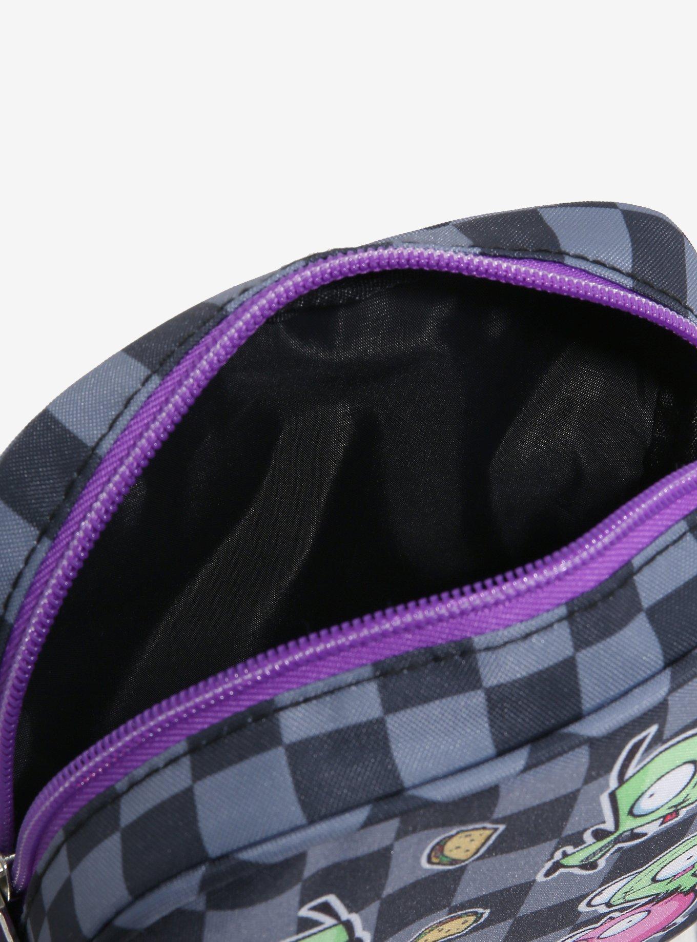 Loungefly Invader Zim GIR Tacos Athletic Crossbody Bag, , alternate