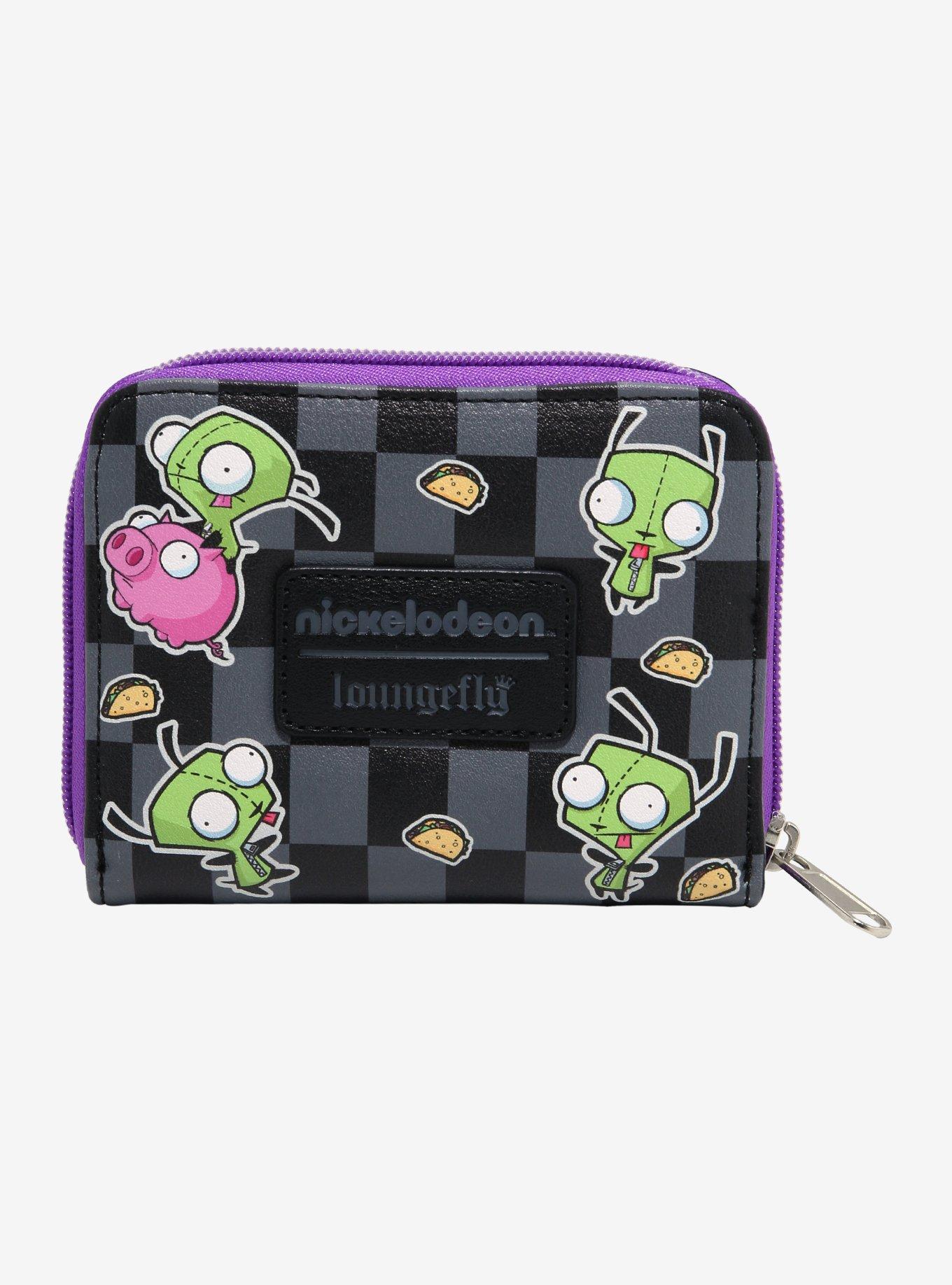 Loungefly Invader Zim GIR Tacos Mini Zipper Wallet, , hi-res
