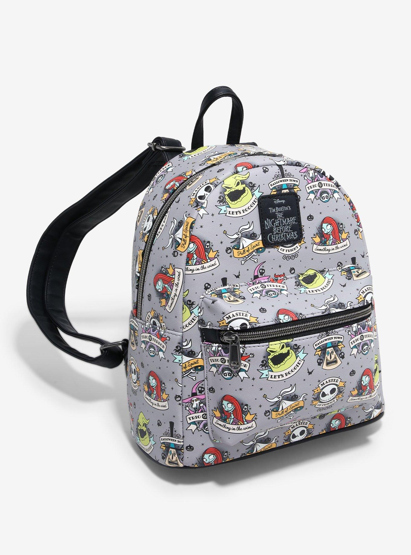 Loungefly The Nightmare Before Christmas Tattoo Art Mini Backpack, , hi-res
