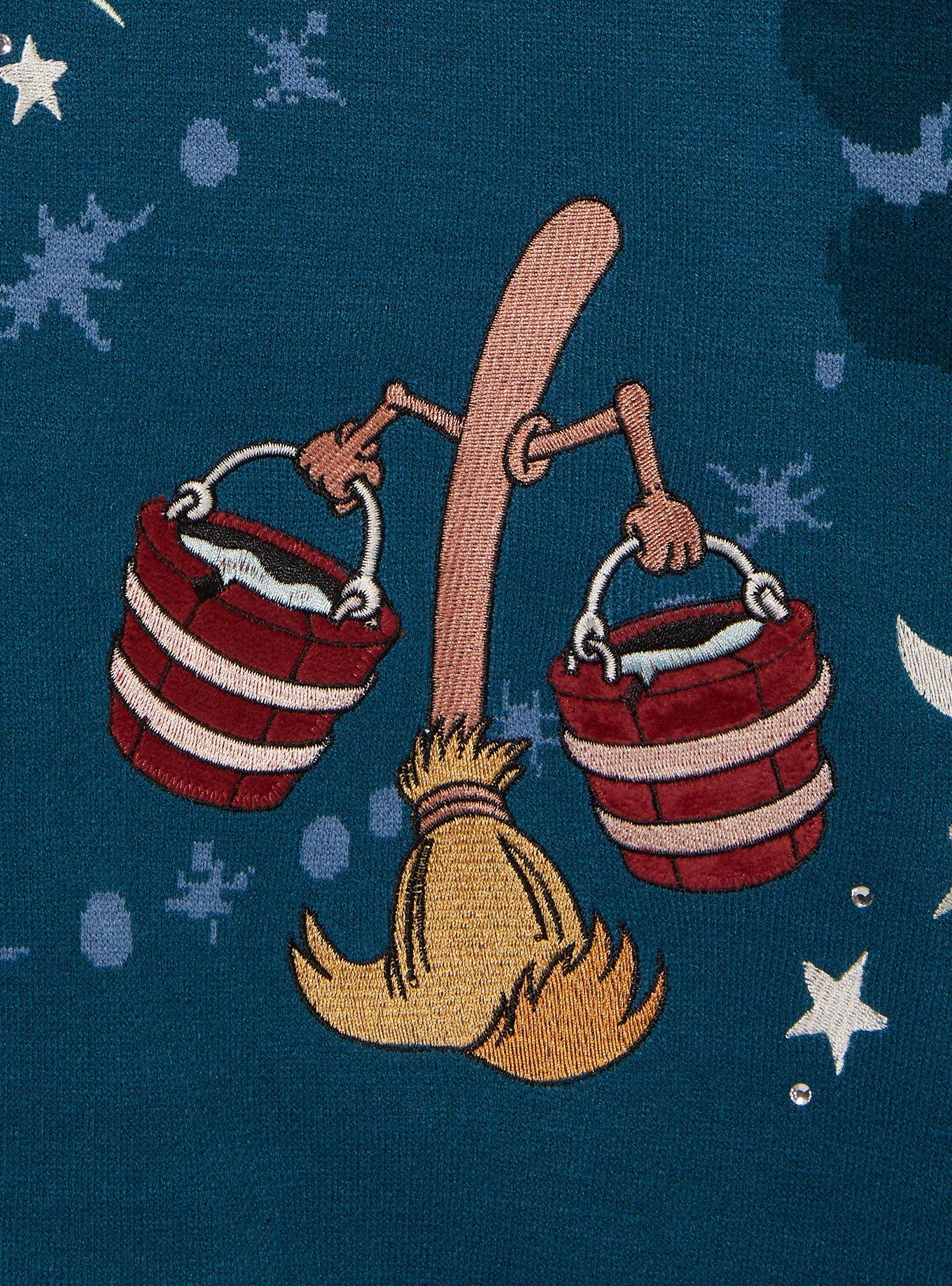 Disney Fantasia Icons Women's Plus Size Cardigan - BoxLunch Exclusive, BLUE, alternate