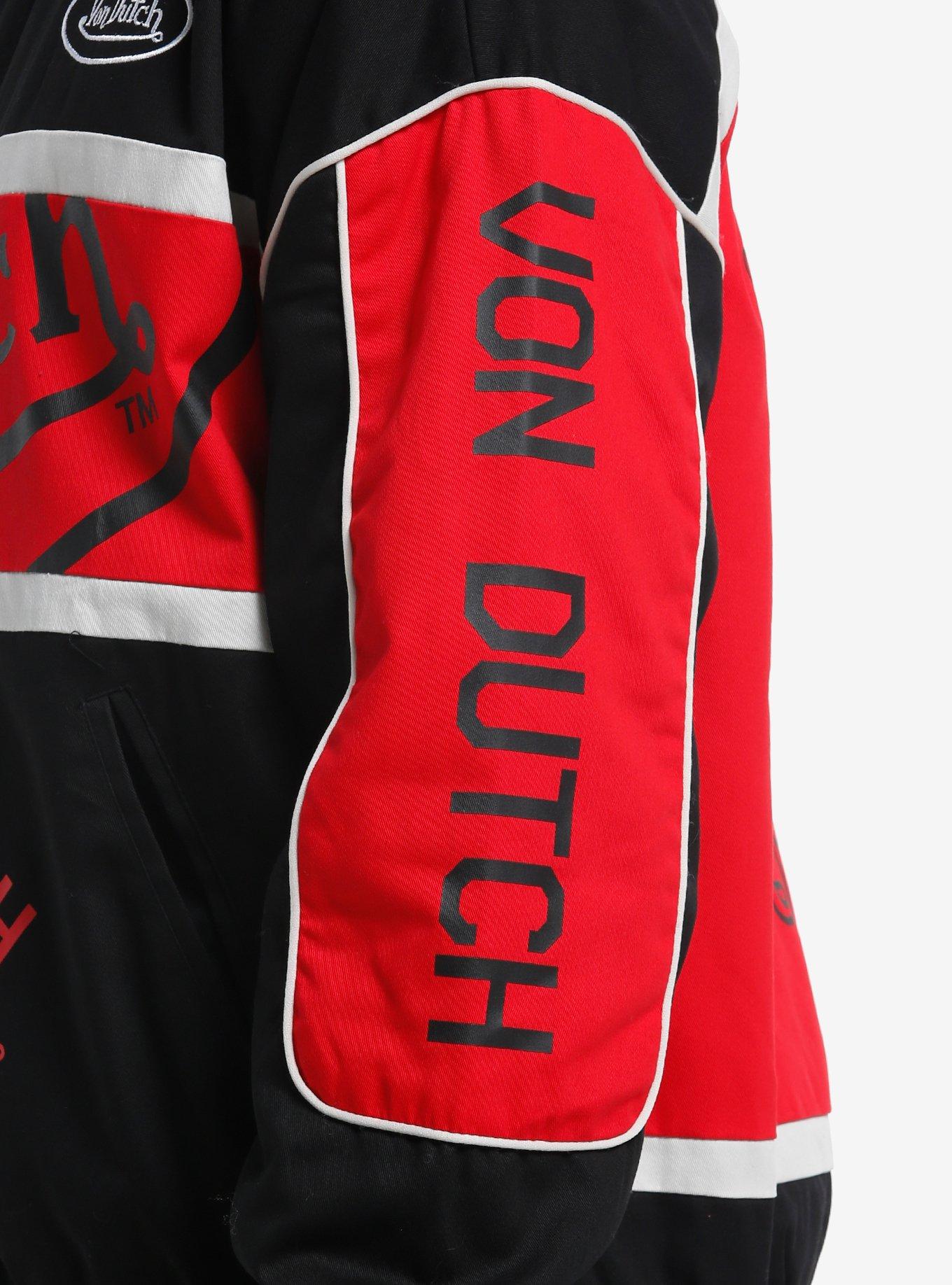 Von Dutch Black & Red Racing Jacket, RED, alternate