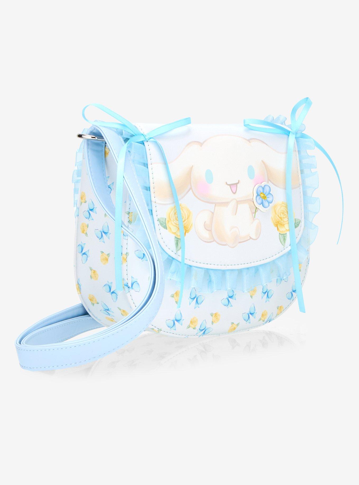Cinnamoroll Butterfly Coquette Ribbon Crossbody Bag, , hi-res