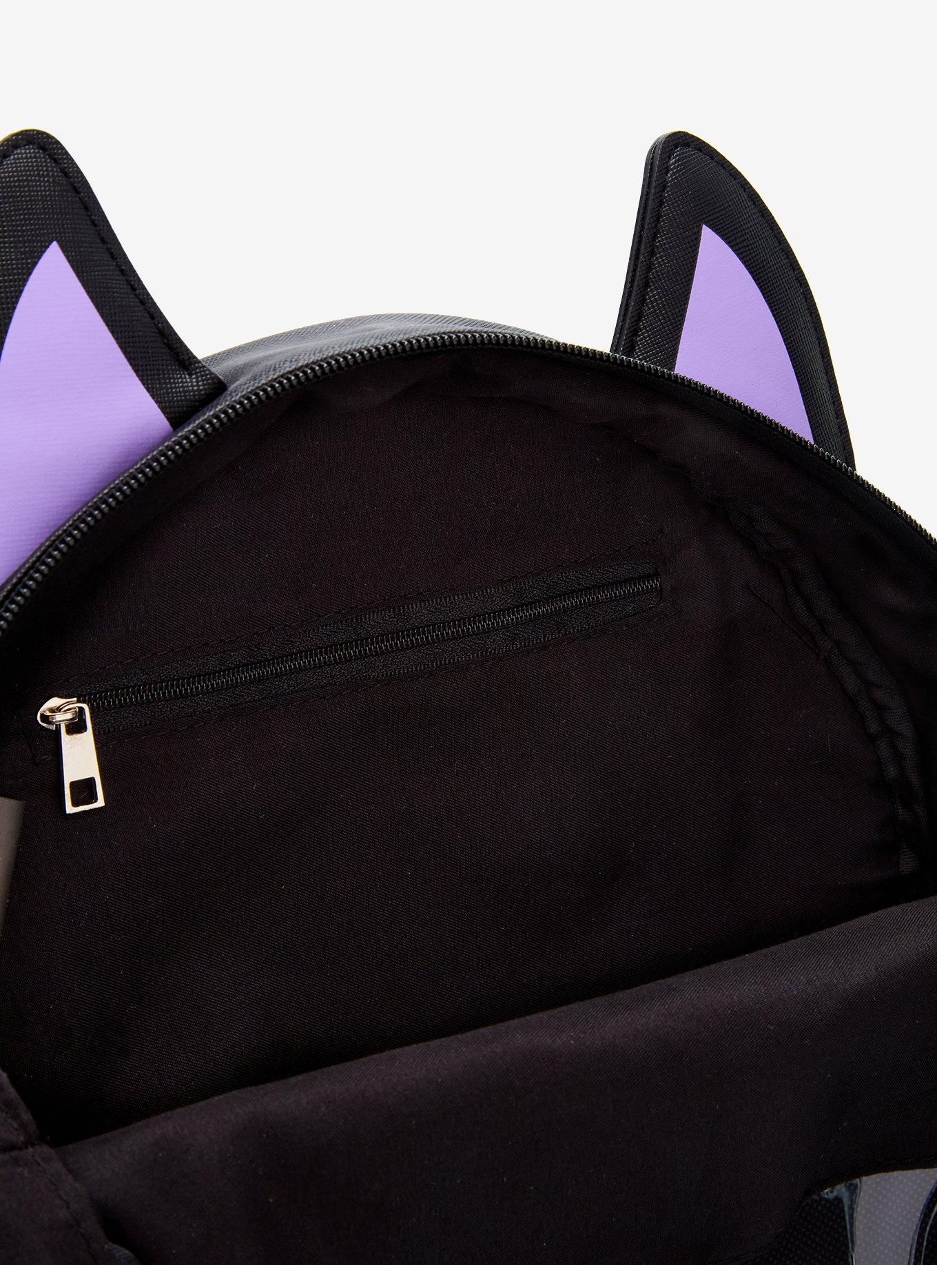 Celestial Black Cat Pin Collector Crossbody Bag, , alternate