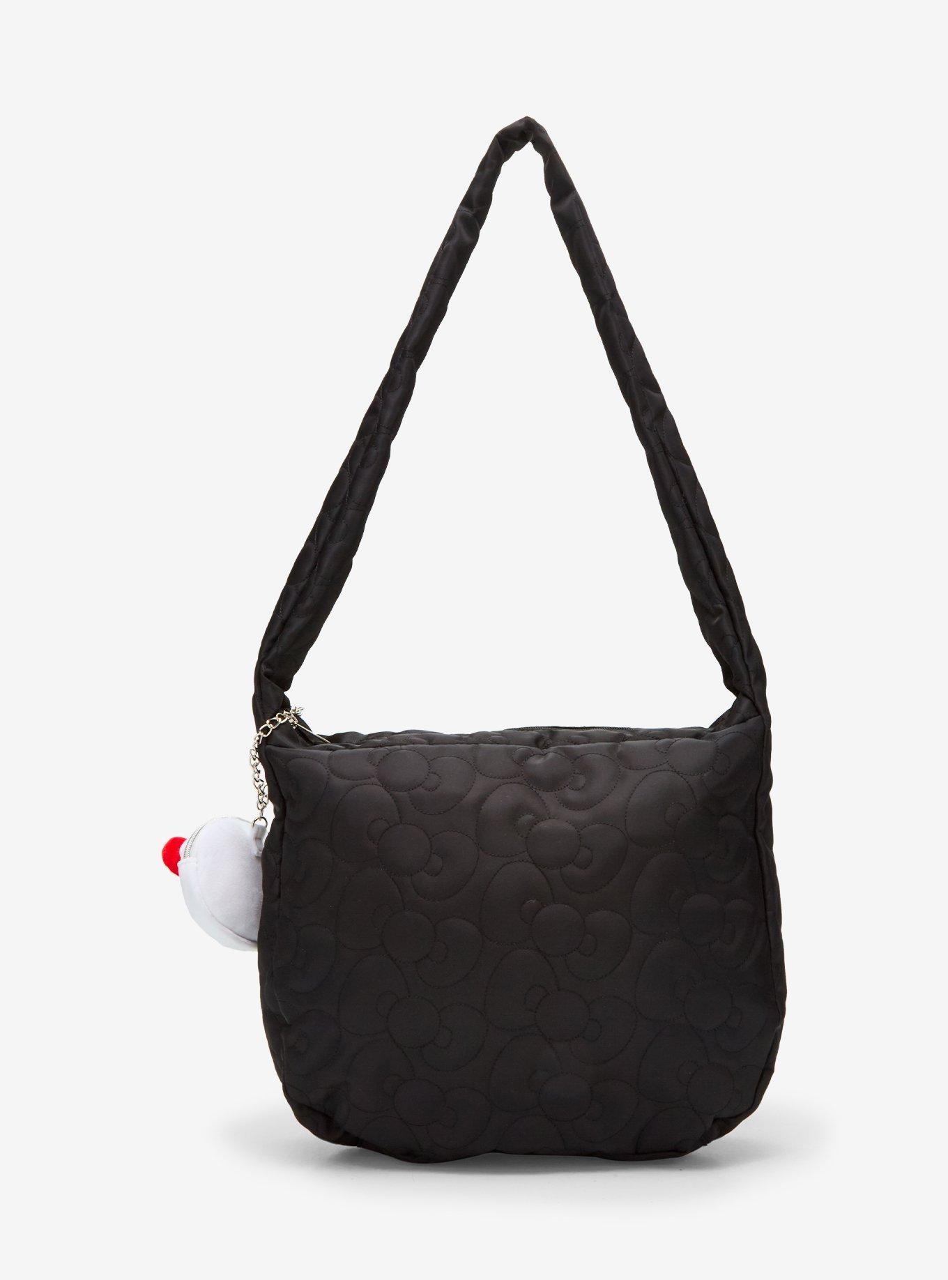 Hello Kitty Puffer Shoulder Bag With Coin Purse, , alternate