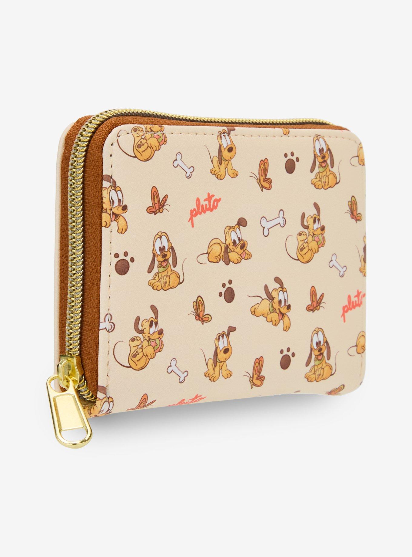 Loungefly Disney Pluto Baby Mini Zipper Wallet, , hi-res