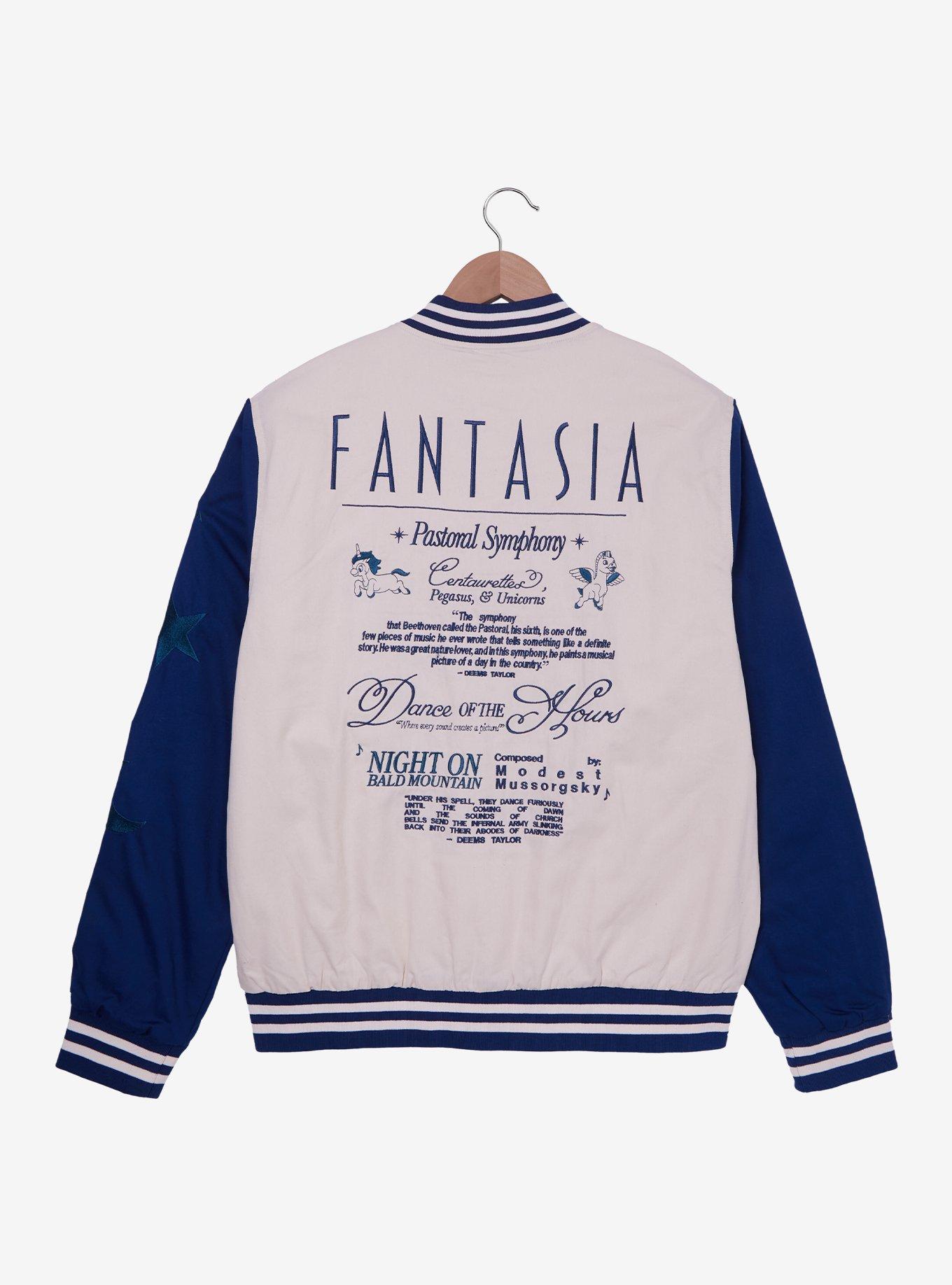 Disney Fantasia Mickey Mouse Varsity Jacket — BoxLunch Exclusive