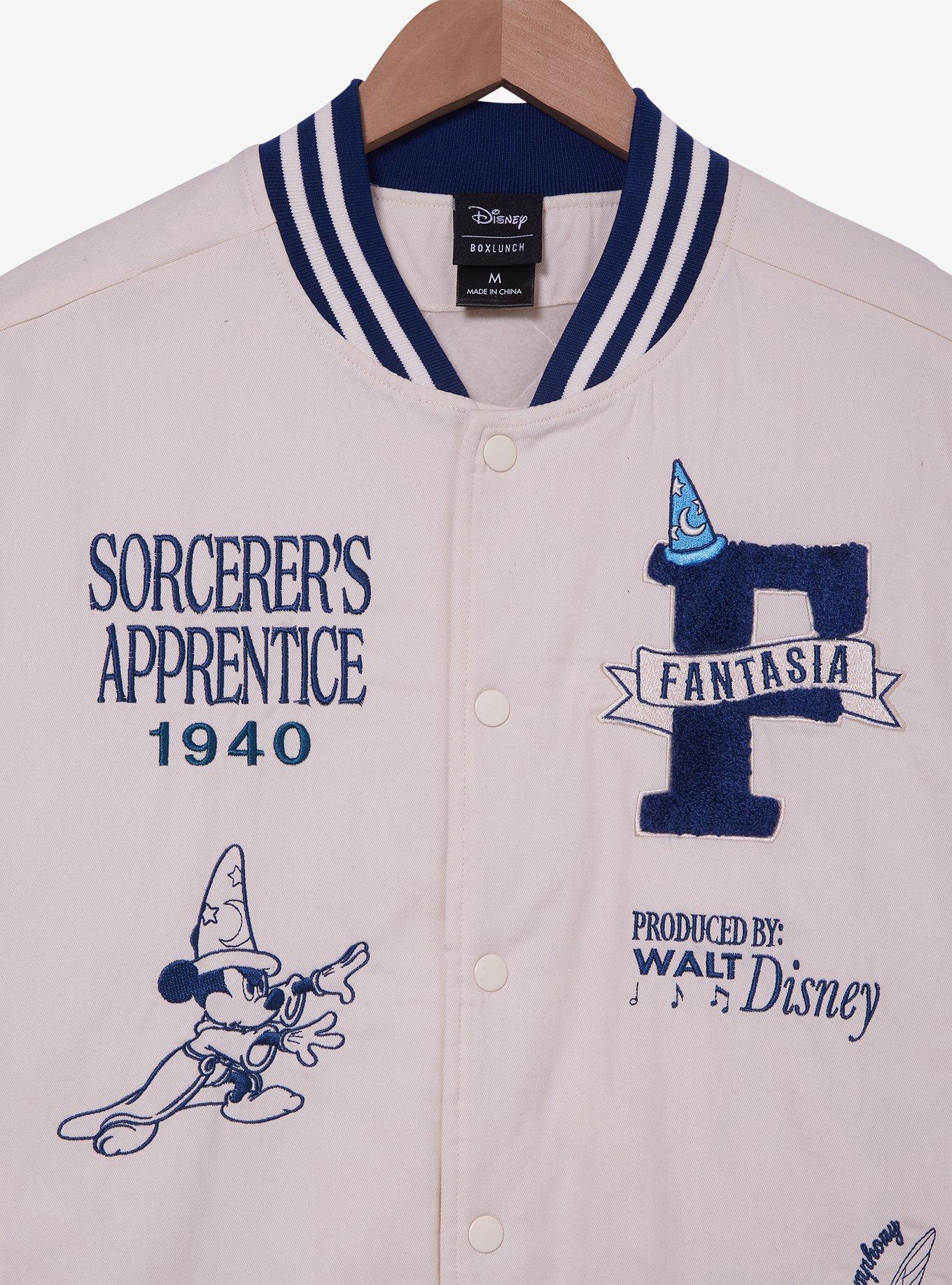 Disney Fantasia Mickey Mouse Varsity Jacket — BoxLunch Exclusive
