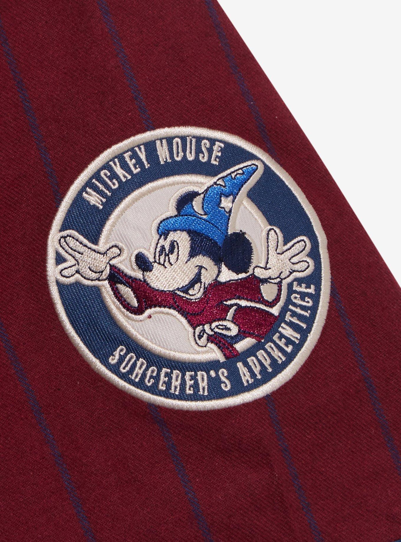 Disney Fantasia Striped Baseball Jersey &mdash; BoxLunch Exclusive, DARK RED, alternate
