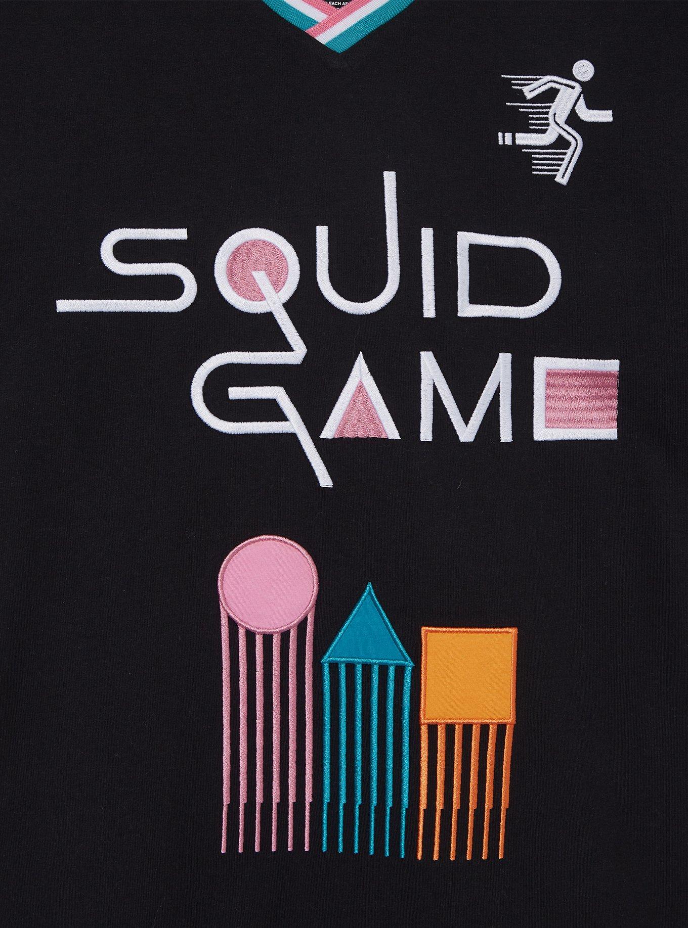 Squid Game Icons Ringer T-Shirt - BoxLunch Exclusive, , hi-res