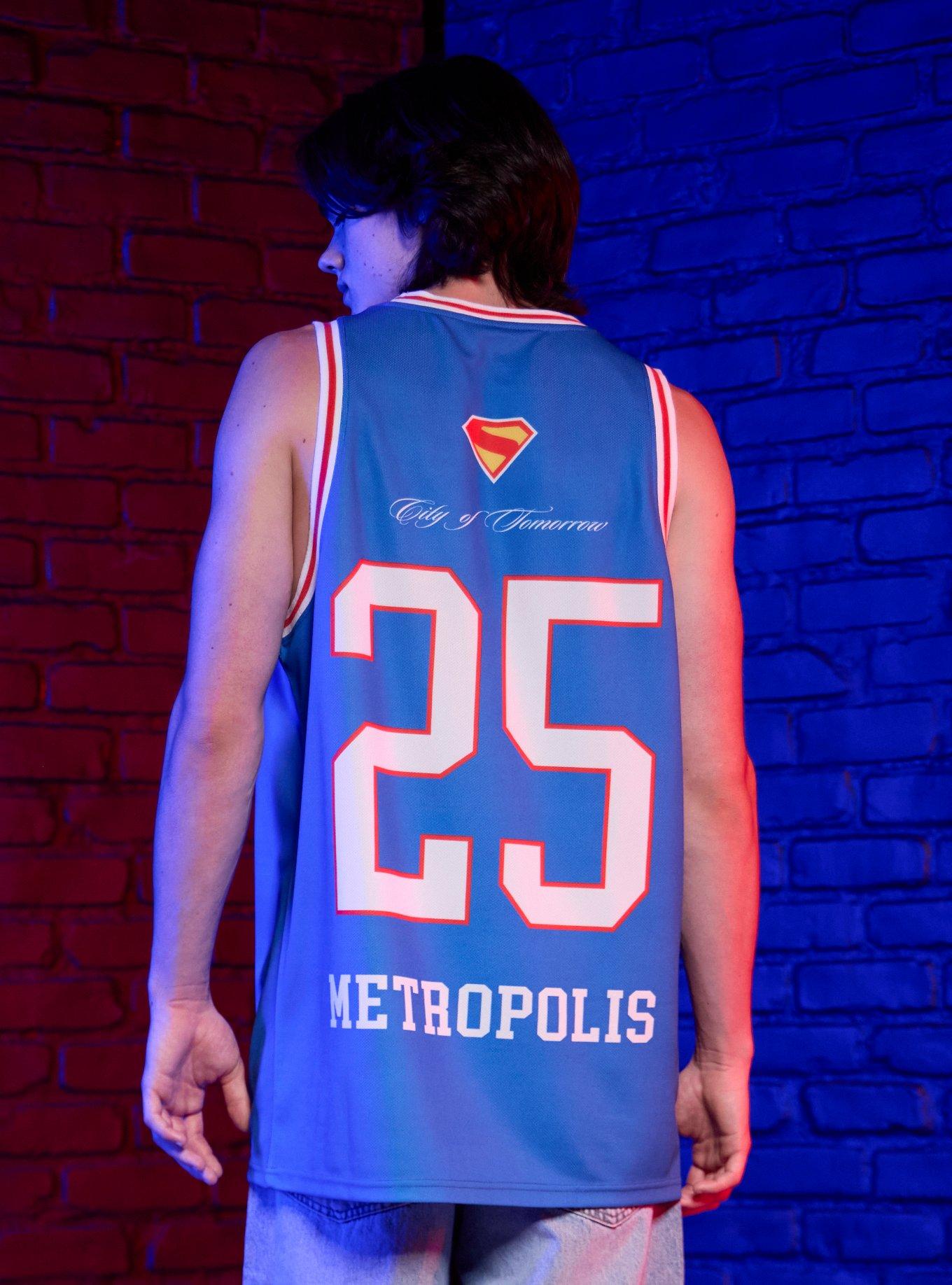 DC Comics Superman Logo Basketball Jersey, , hi-res
