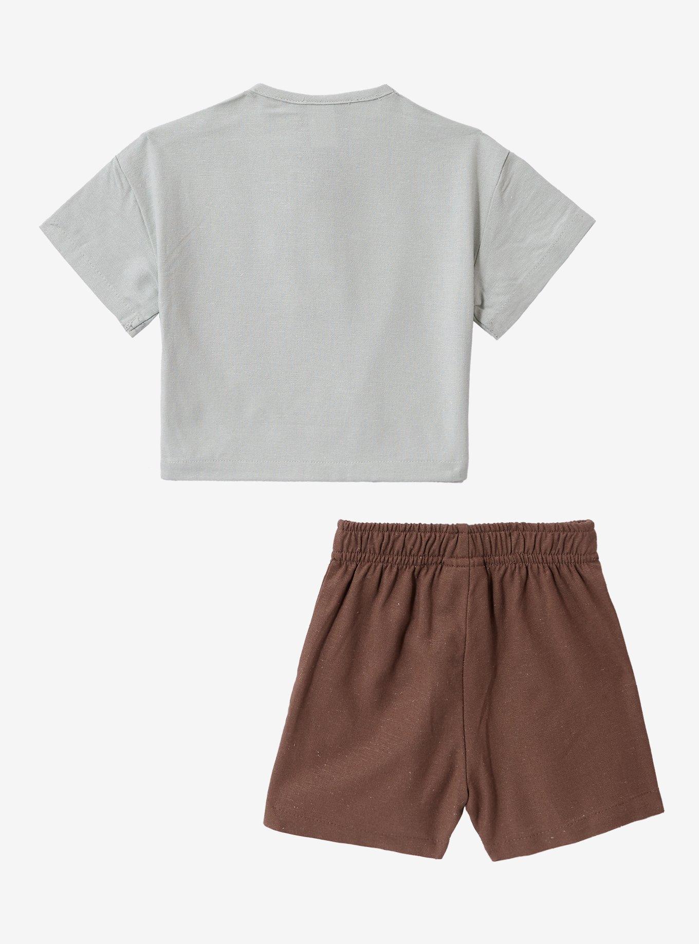Studio Ghibli® My Neighbor Totoro Infant Linen Shirt and Shorts Set — BoxLunch Exclusive, , hi-res