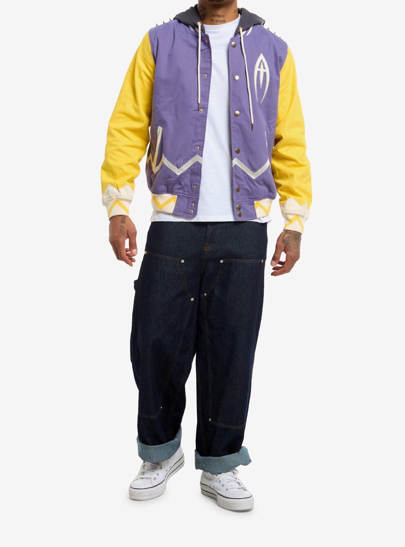 Hazbin Hotel Adam Varsity Jacket, MULTI, alternate