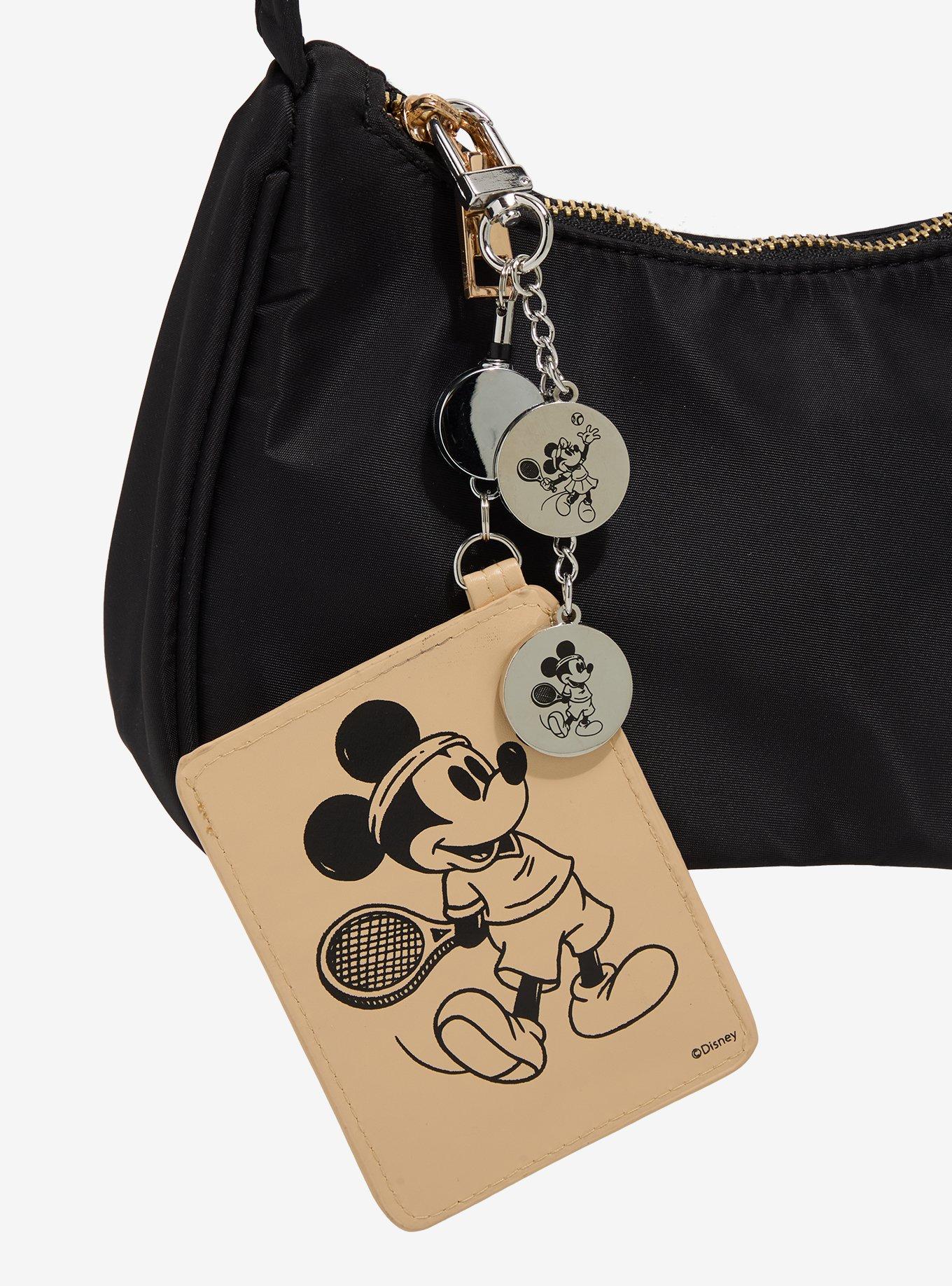 Disney Mickey Mouse Tennis Retractable Lanyard Keychain - BoxLunch Exclusive, , hi-res