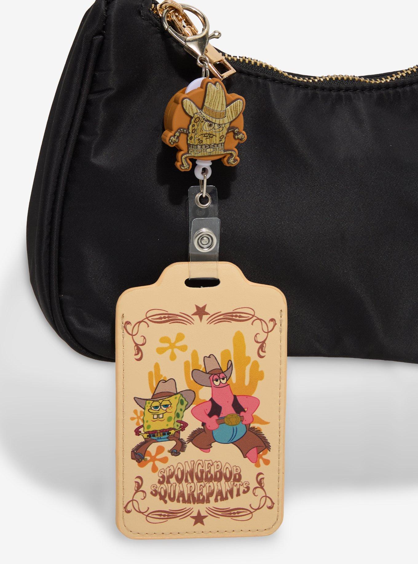 SpongeBob SquarePants Western Retractable Lanyard — BoxLunch Exclusive, , alternate