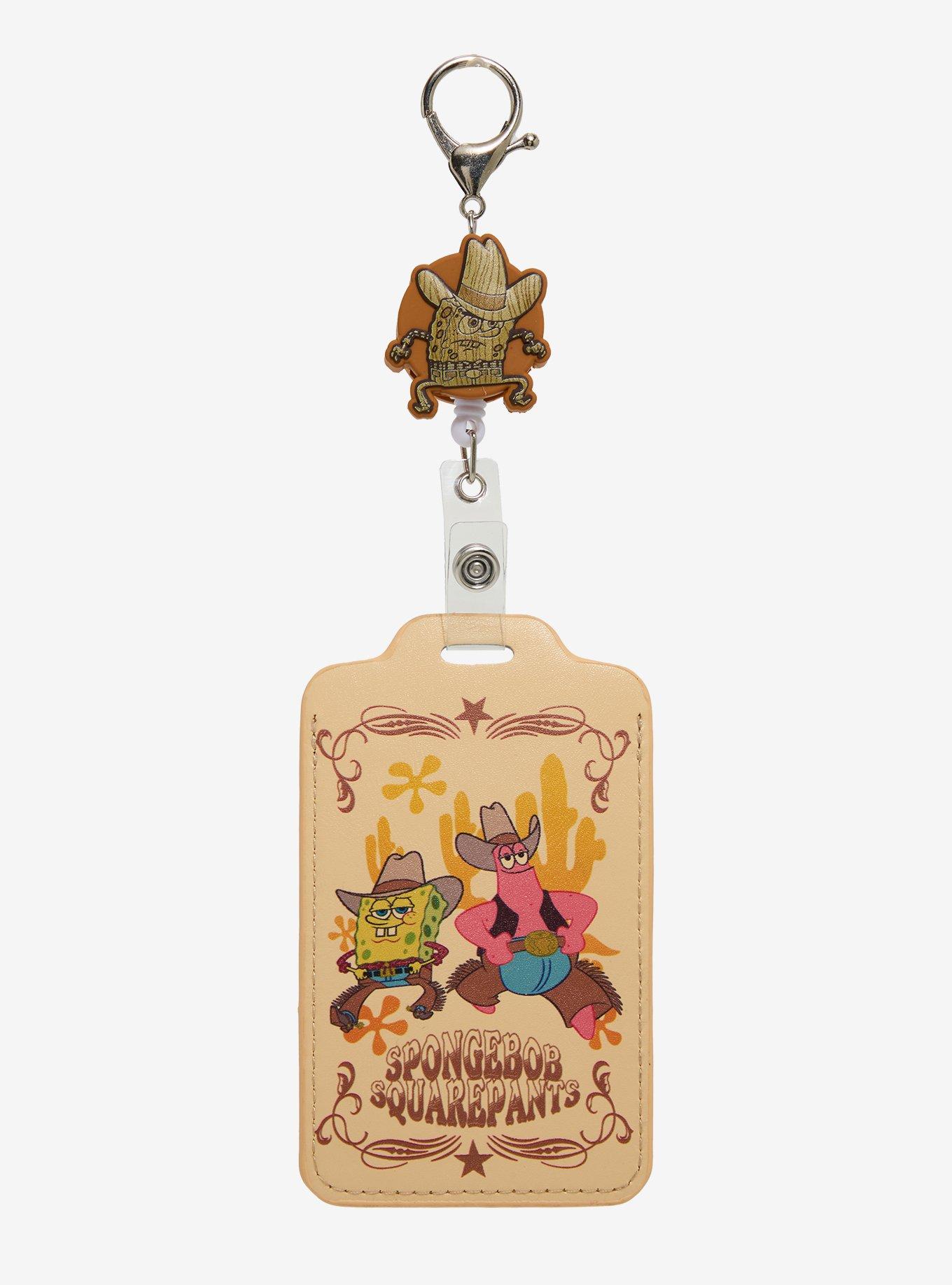 SpongeBob SquarePants Western Retractable Lanyard — BoxLunch Exclusive, , alternate
