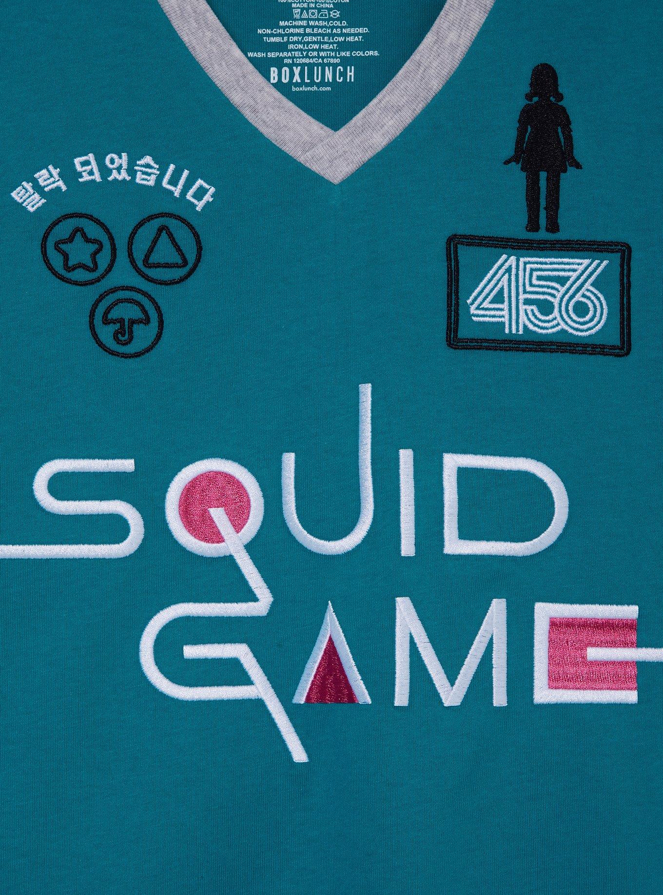 Squid Game Title Women's Plus Size T-Shirt — BoxLunch Exclusive, , hi-res