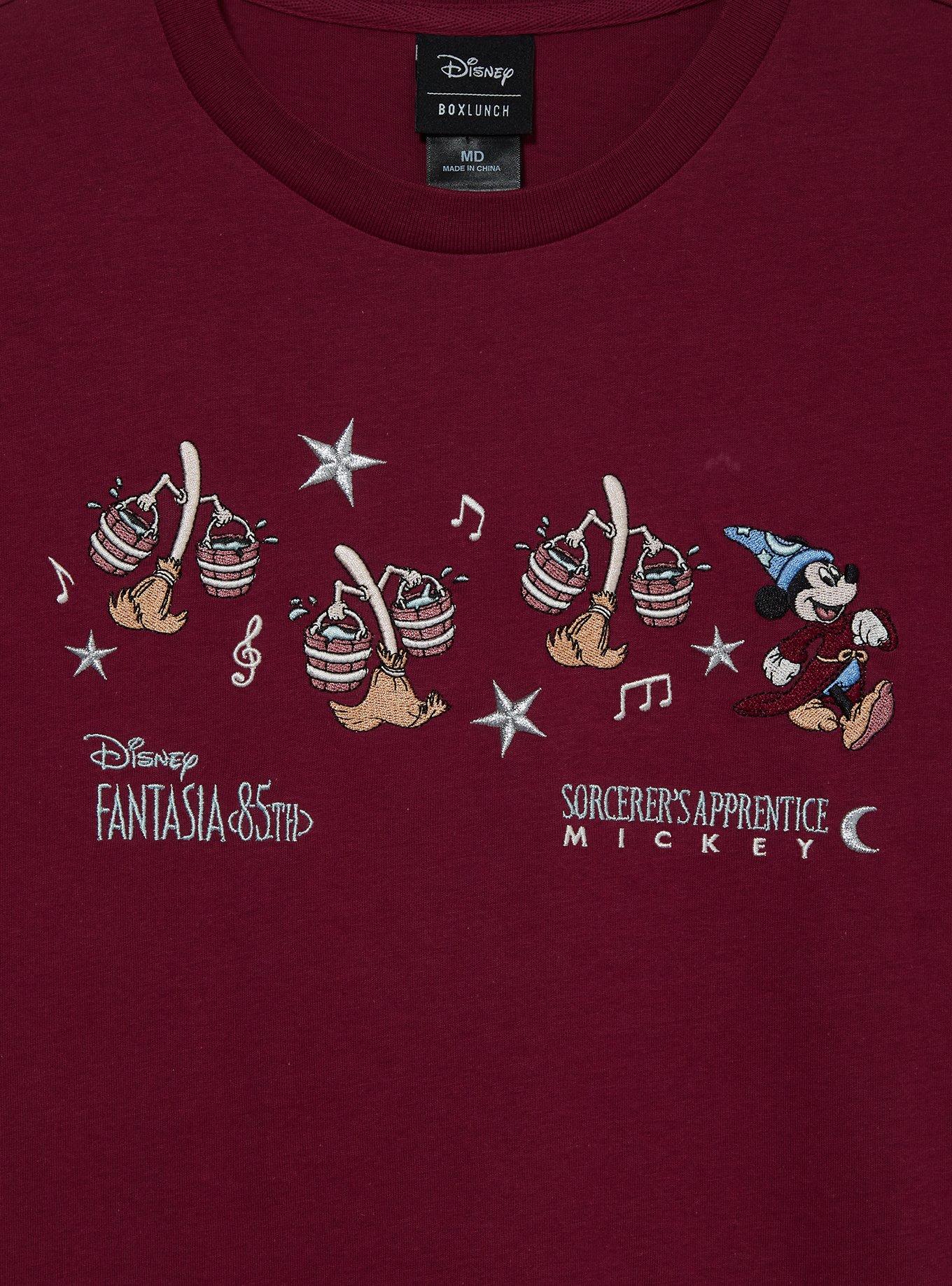 Disney Fantasia Scene Embroidered Women's Plus Size T-Shirt - BoxLunch Exclusive, , hi-res