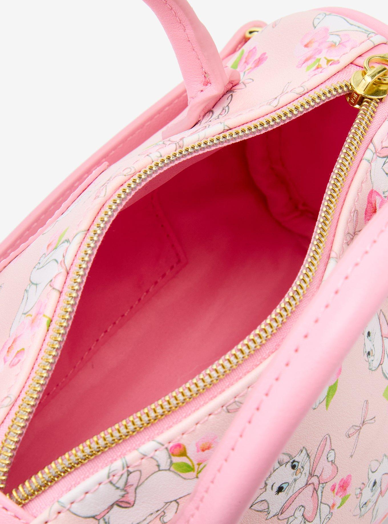 Loungefly Disney The Aristocats Marie Floral Crossbody Bag, , alternate
