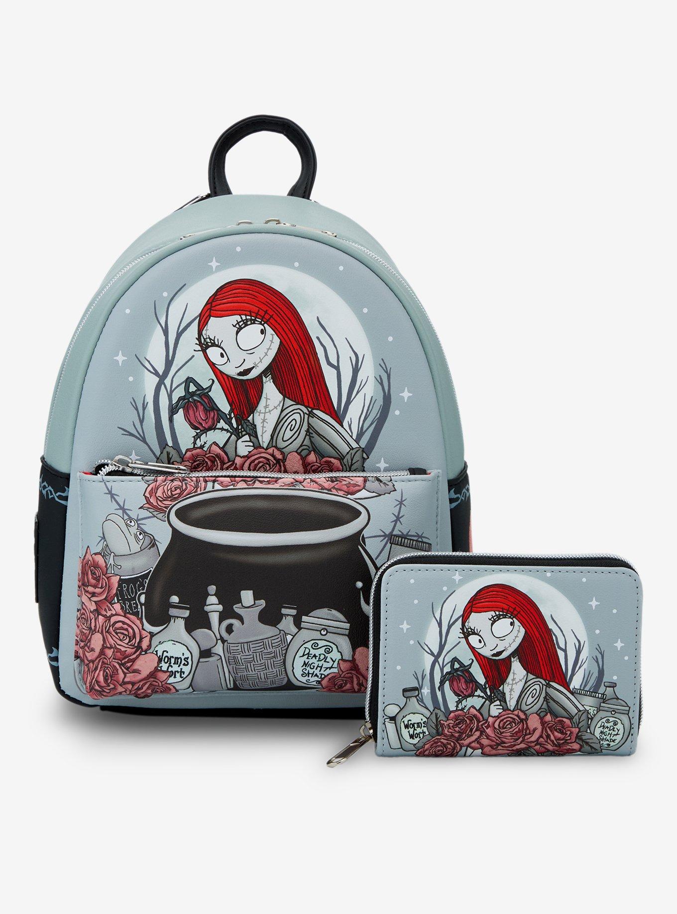 Loungefly The Nightmare Before Christmas Sally Cauldron Mini Backpack, , alternate