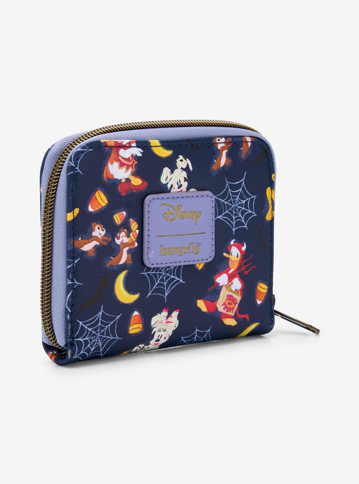 Loungefly Disney Mickey Mouse & Friends Halloween Mini Zipper Wallet, , hi-res