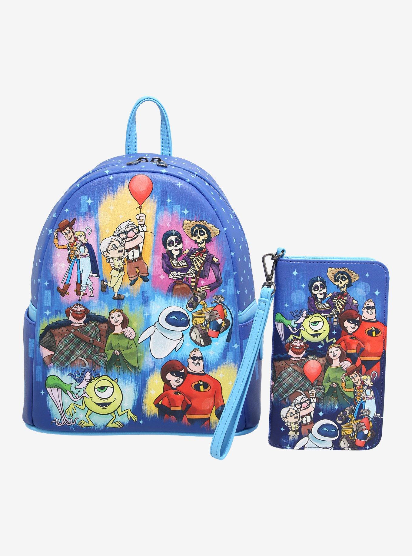 Loungefly Disney Pixar Couples Tech Wallet, , alternate
