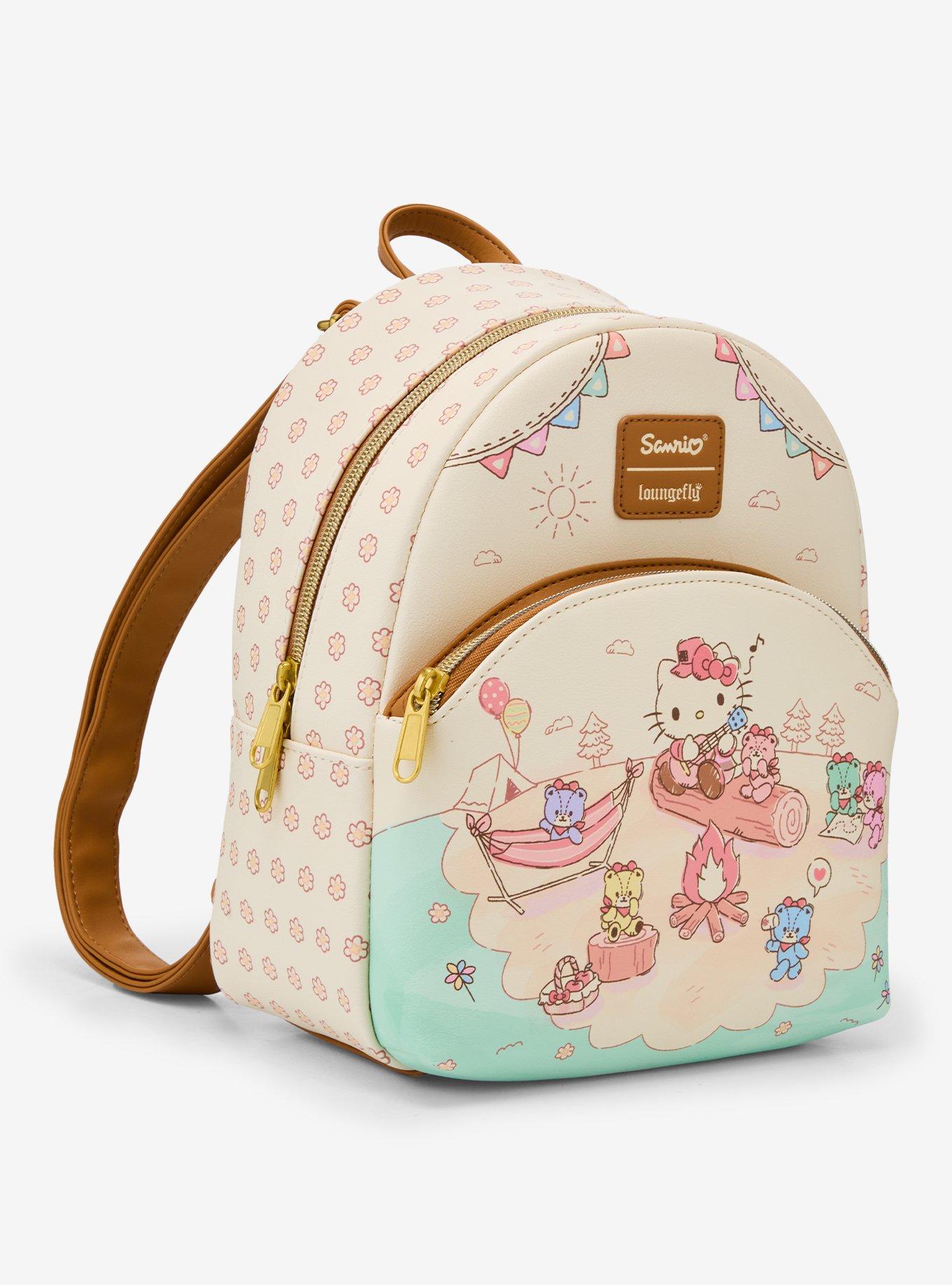 Loungefly Hello Kitty Tiny Chum Camping Mini Backpack, , hi-res