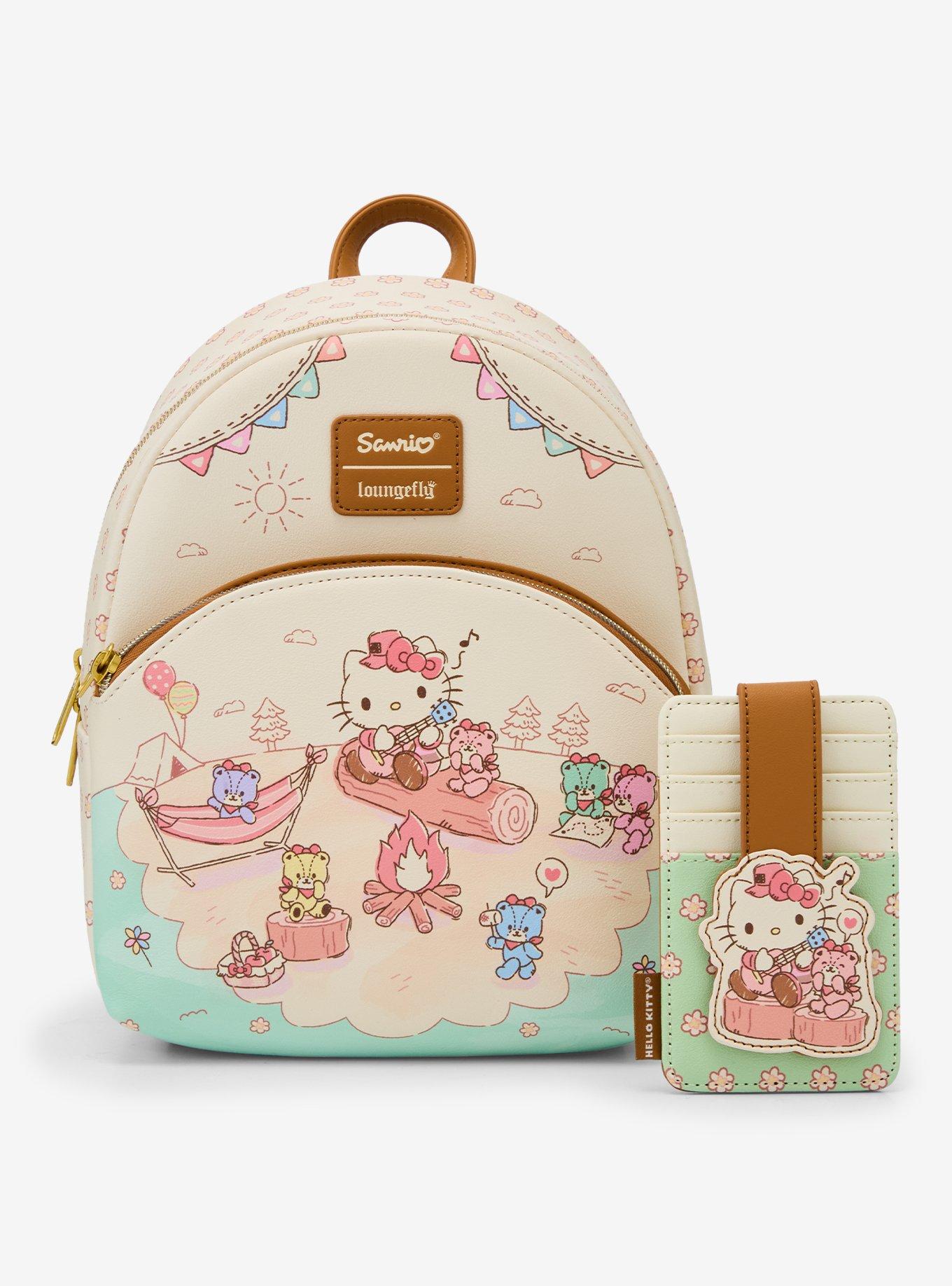 Loungefly Hello Kitty Tiny Chum Camping Mini Backpack, , alternate