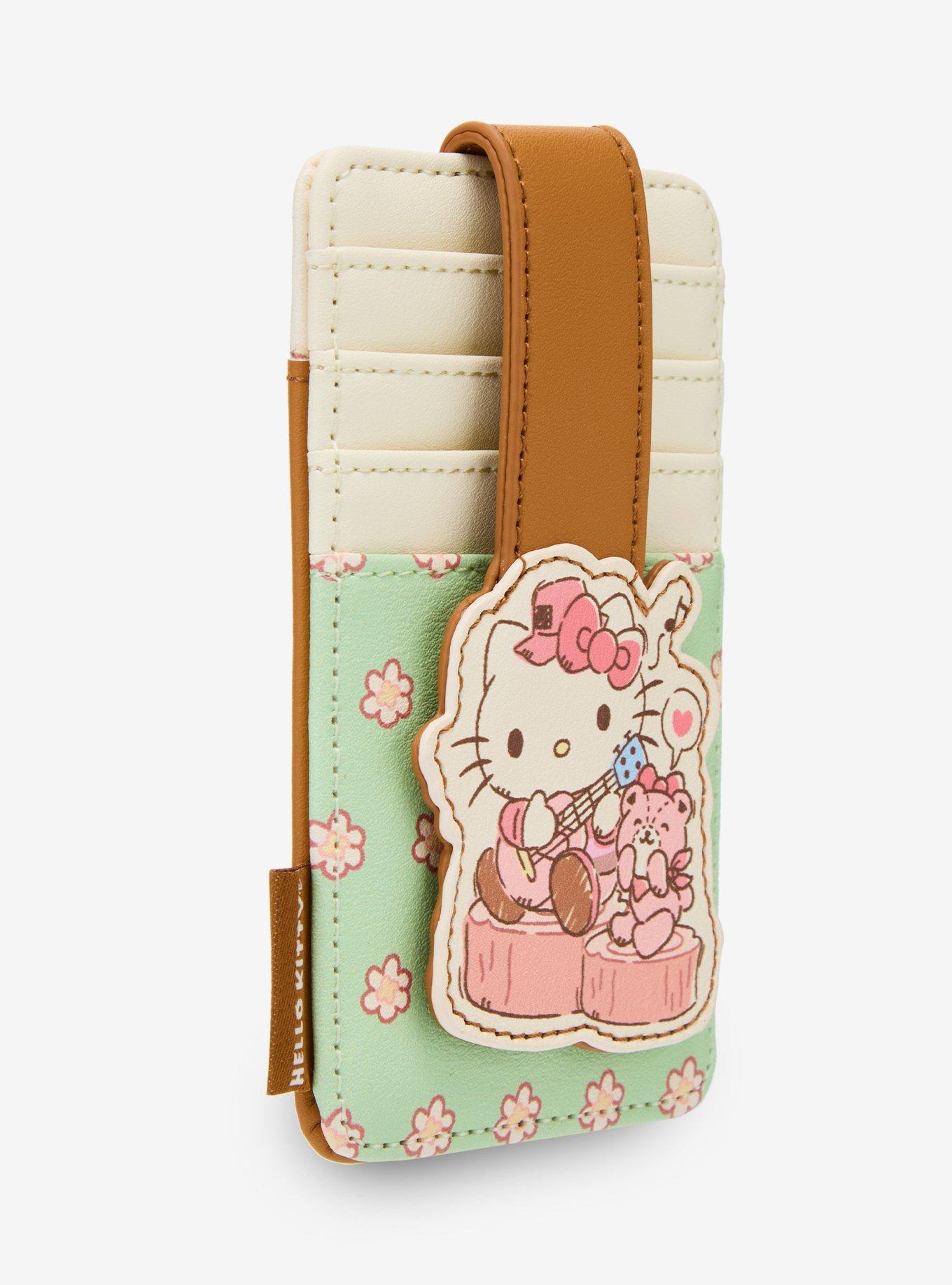 Loungefly Hello Kitty Tiny Chum Camping Vertical Cardholder, , hi-res