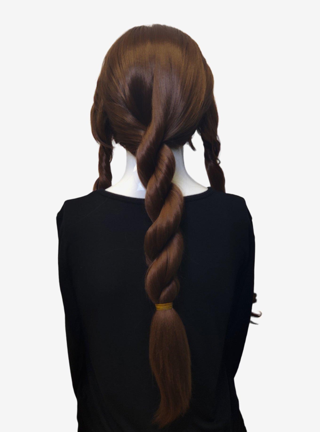 Signature Brown Lace Front Low Ponytail Wig, , alternate