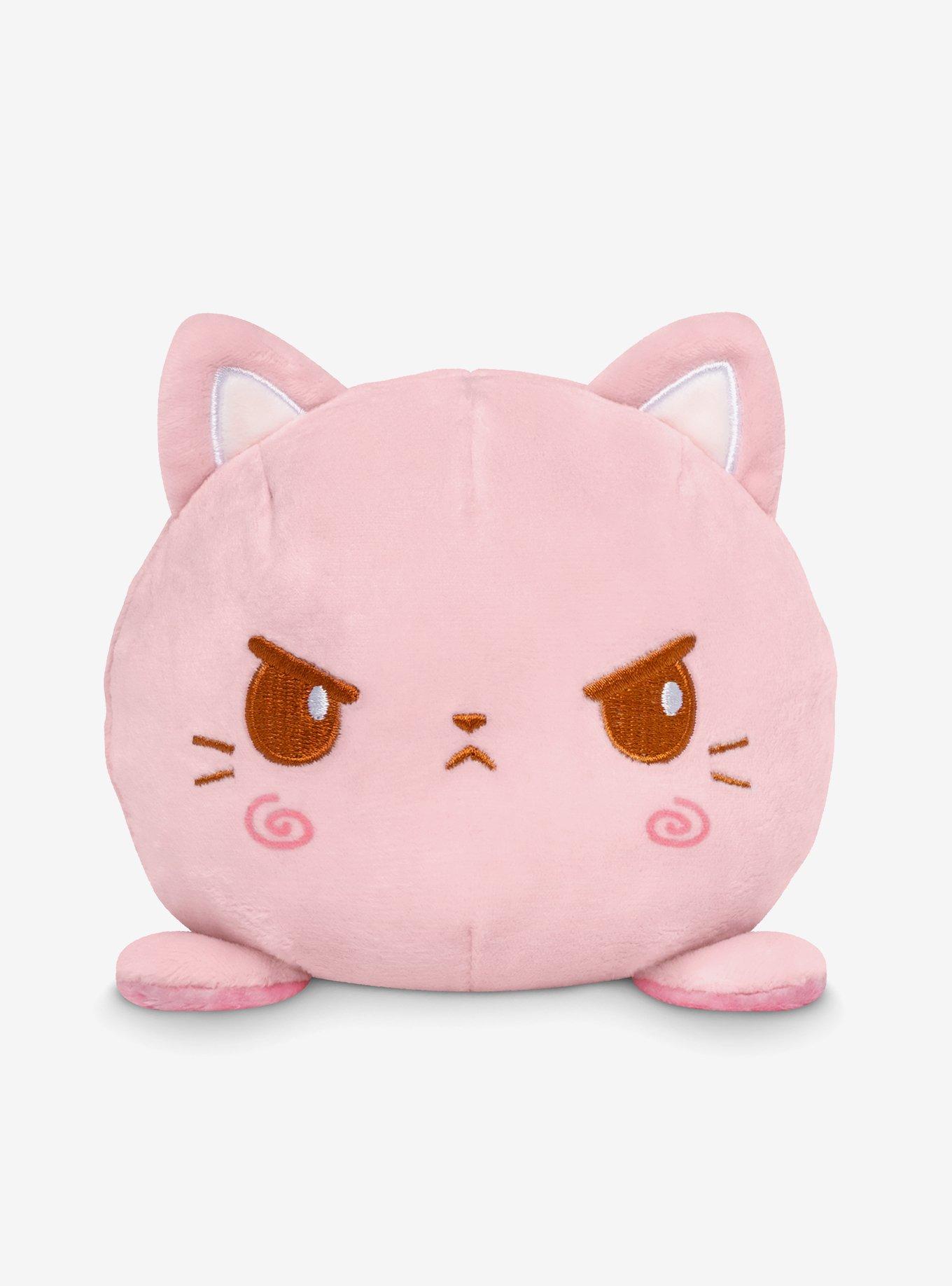 TeeTurtle Strawberry Kitty Strawberry Cake Scented 4 Inch Reversible Plush, , alternate