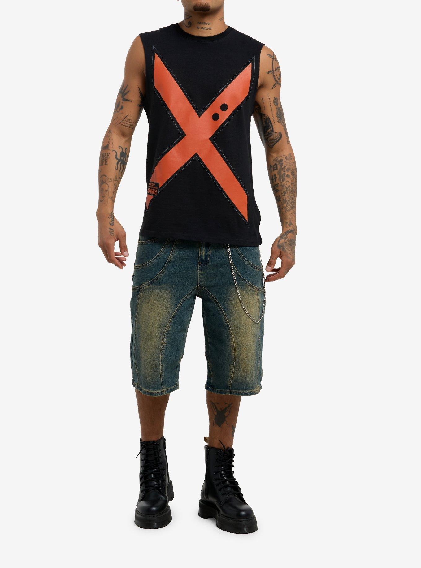 My Hero Academia Bakugo Cosplay Muscle Tank Top, , hi-res