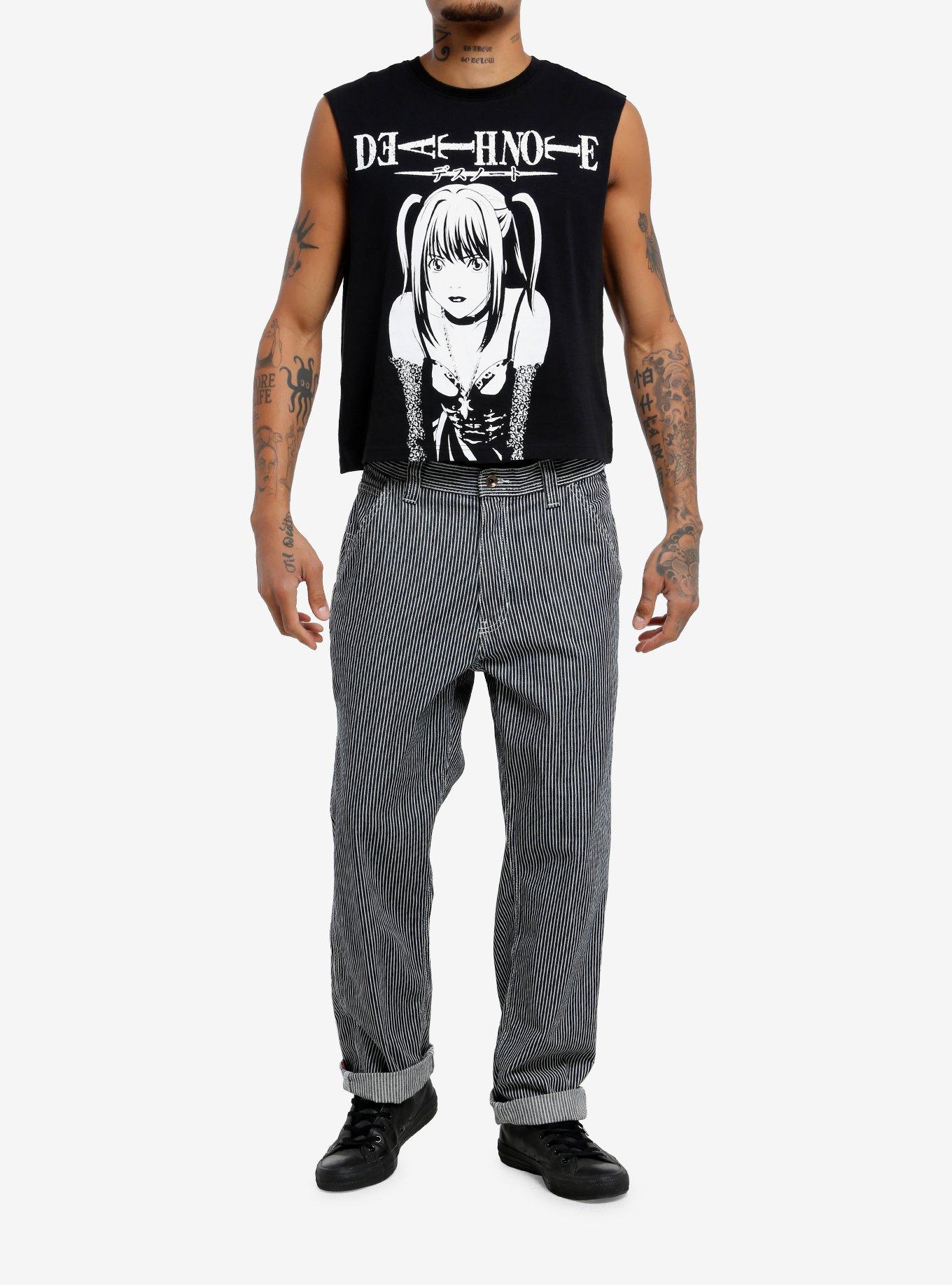 Death Note Misa Crop Muscle Tank Top, , hi-res