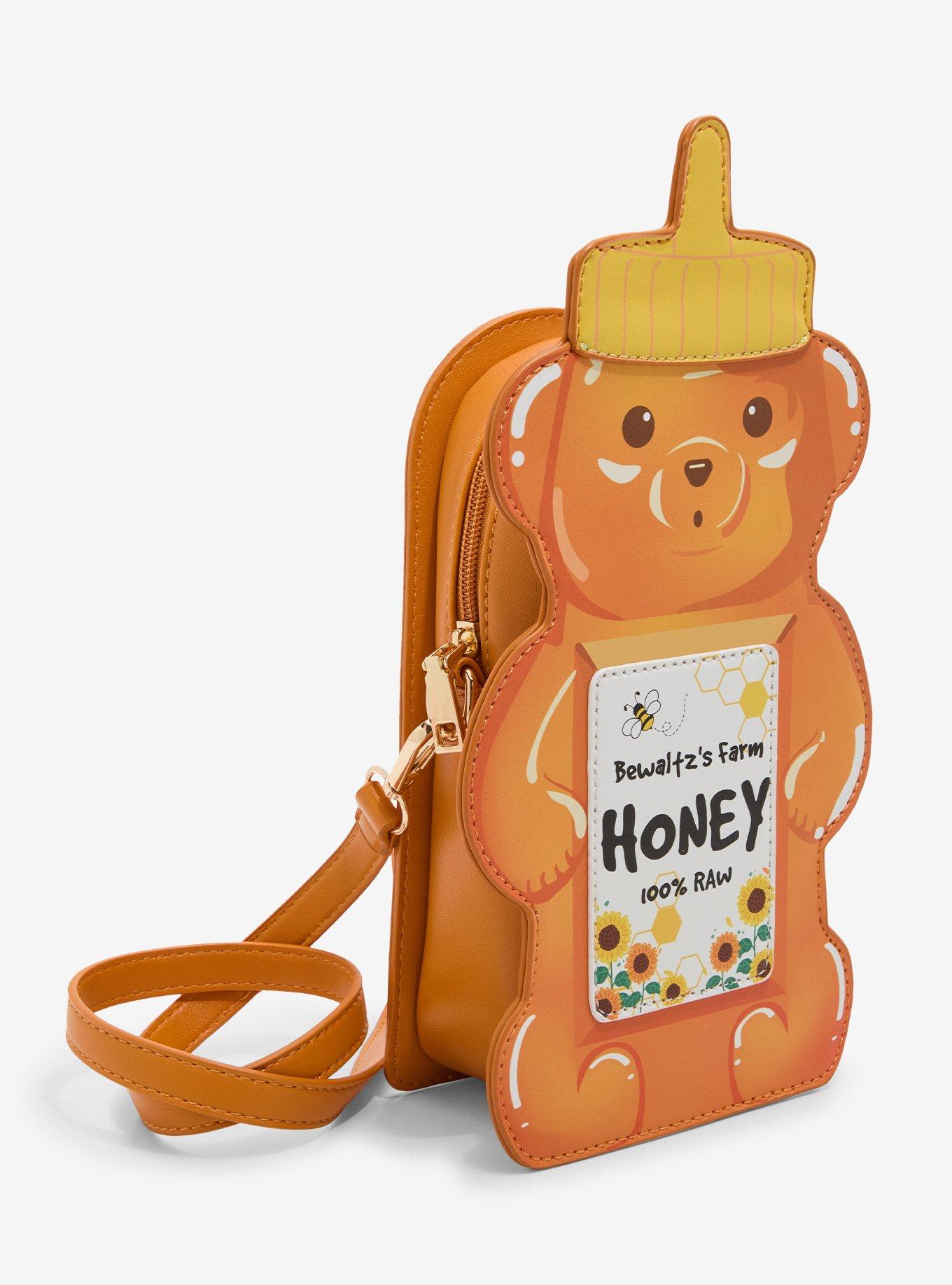 Bewaltz Honey Bear Bottle Figural Crossbody Bag, , hi-res