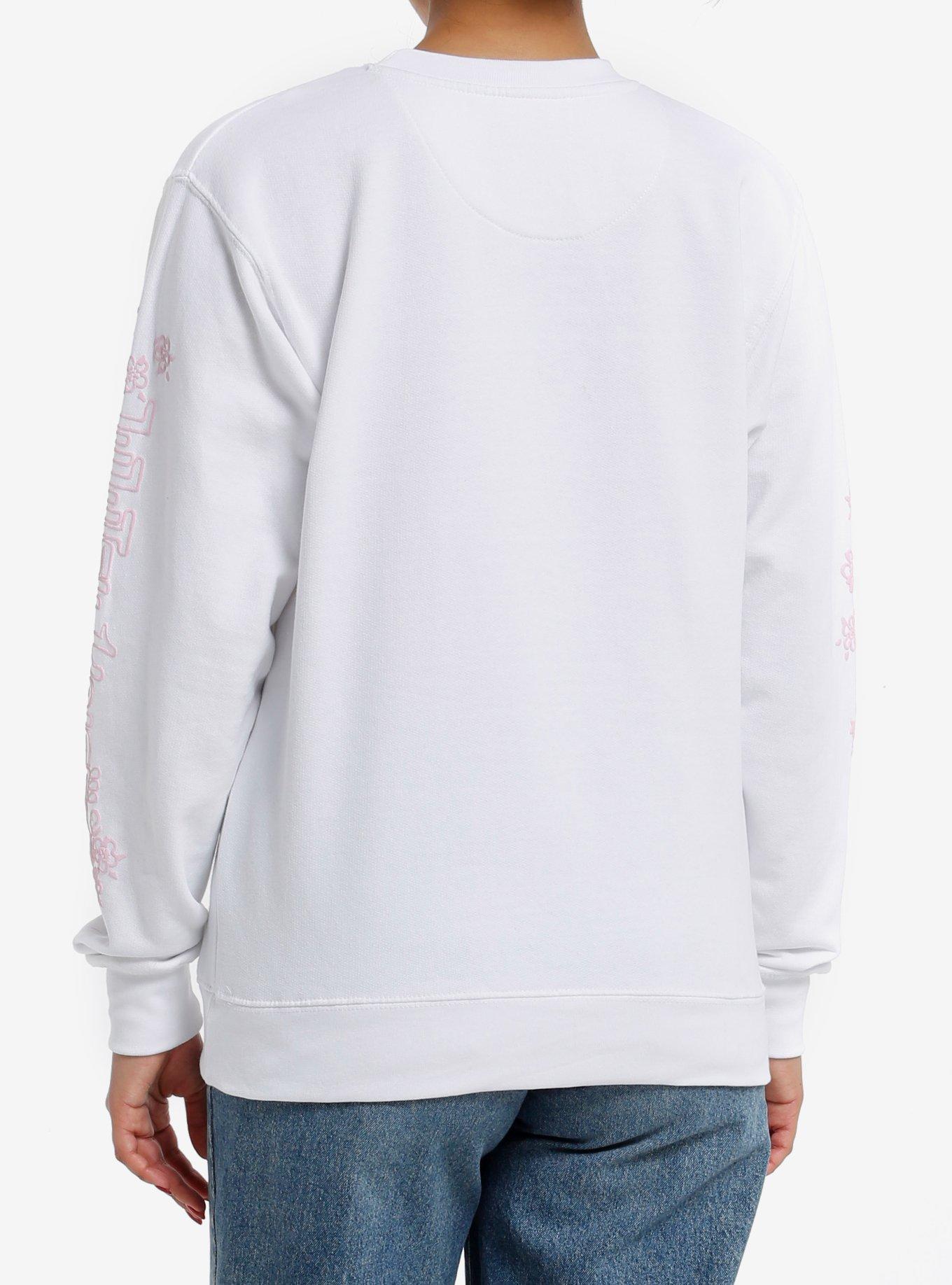 Jujutsu Kaisen Yuji Smile Girls Sweatshirt, PINK, alternate