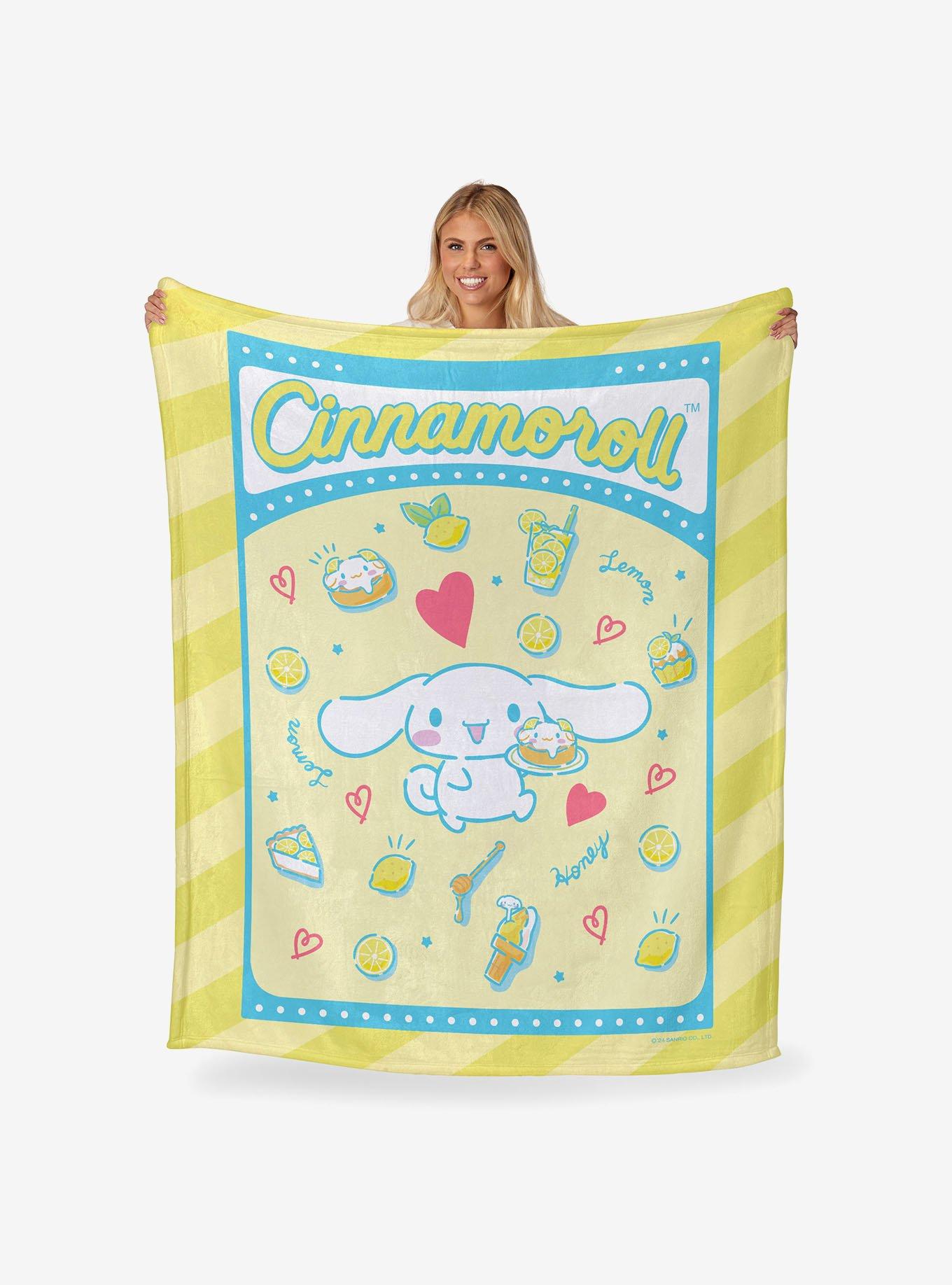 Cinnamoroll Cinna Summer Silk Touch Throw Blanket, , hi-res