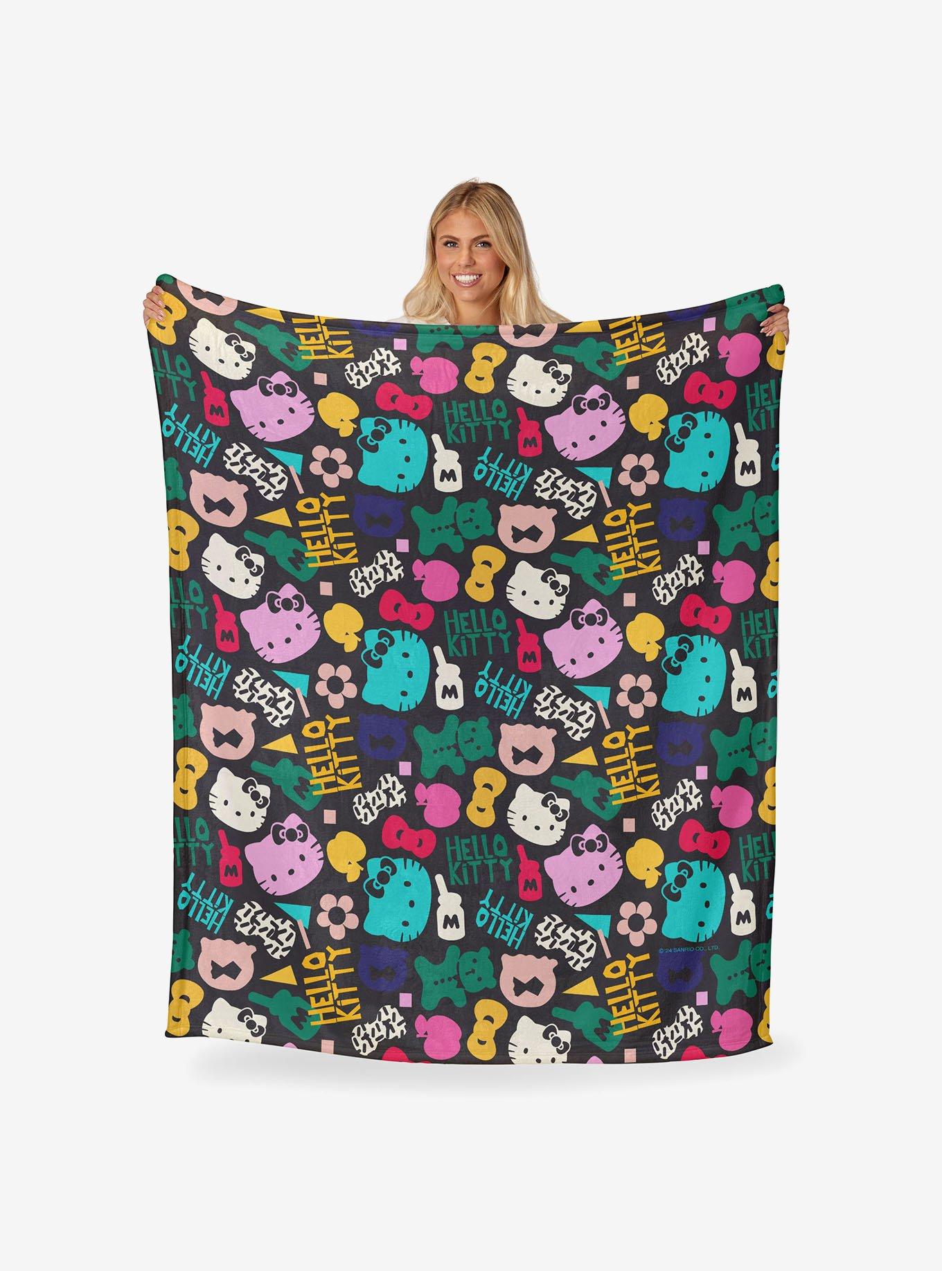 Sanrio Hello Kitty & Friends "Friends Collage" Silk Touch Throw Blanket, , hi-res