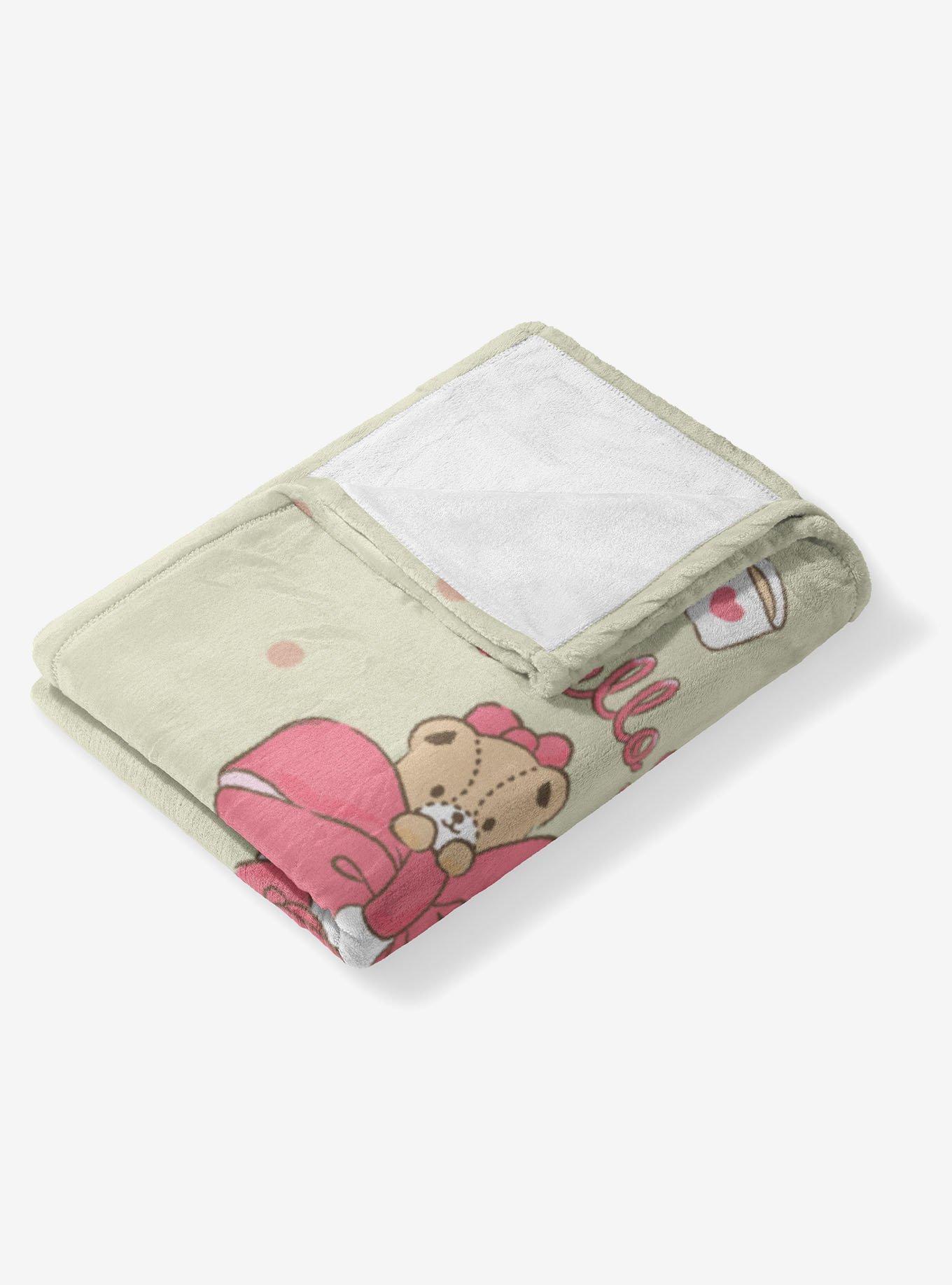 Hello Kitty Charms N Rainbows Silk Touch Throw Blanket, , alternate