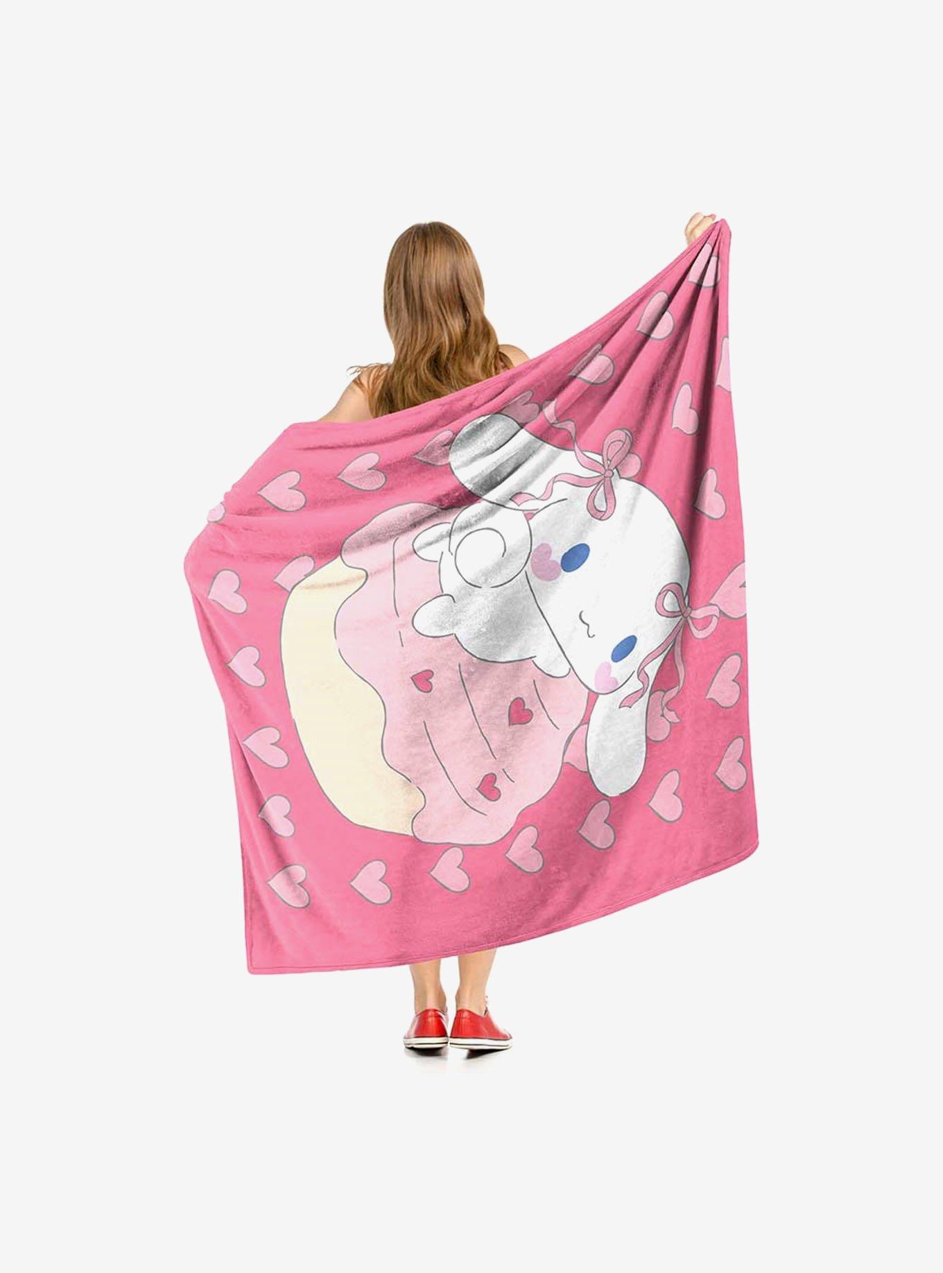 Cinnamoroll Cupcake Climb Silk Touch Throw Blanket, , hi-res