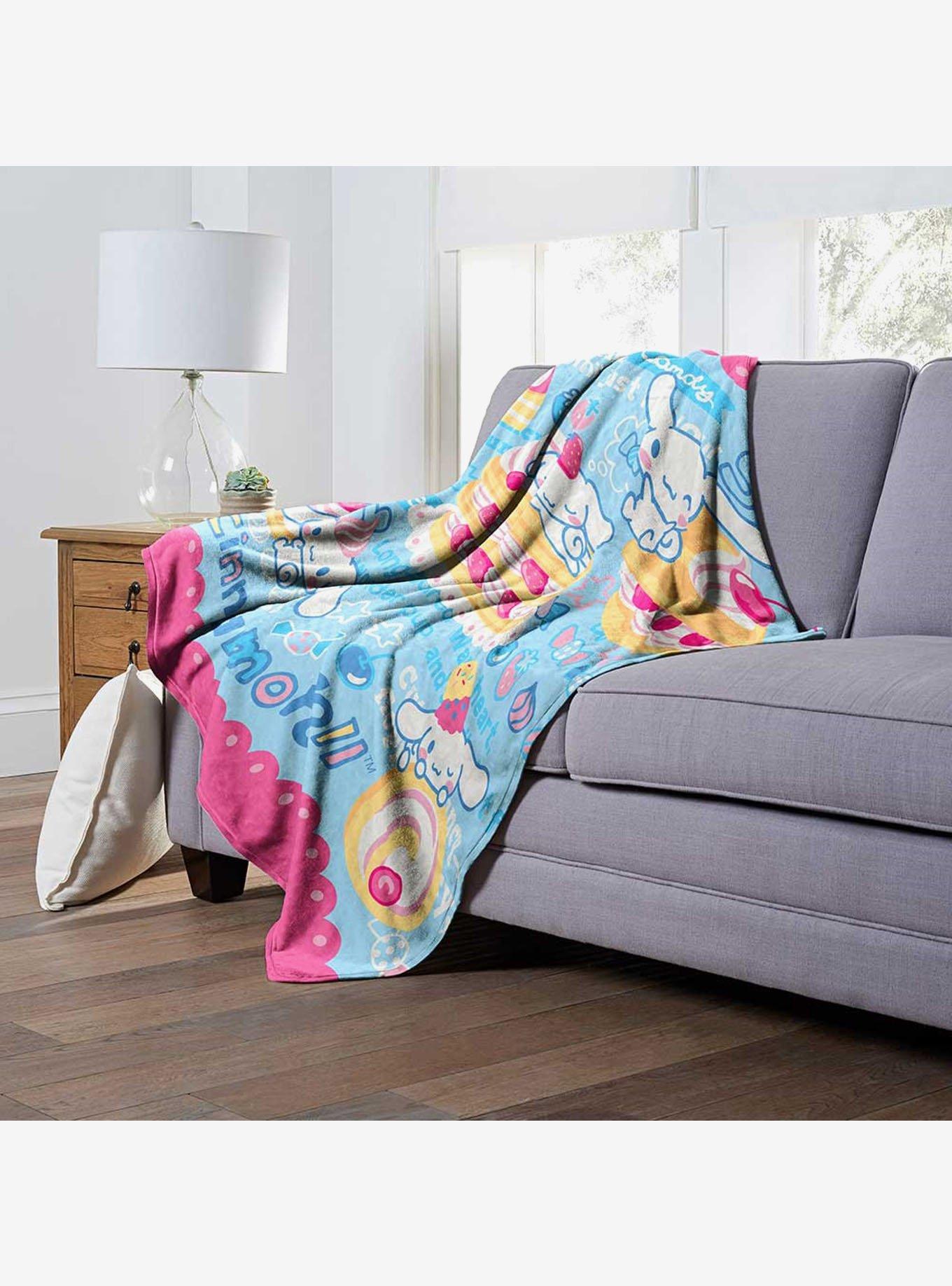 Cinnamoroll Cute And Bouncy Silk Touch Throw Blanket, , alternate