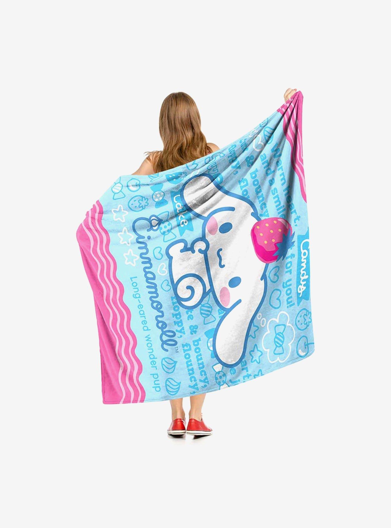 Cinnamoroll Wonder Pup Silk Touch Throw Blanket, , hi-res