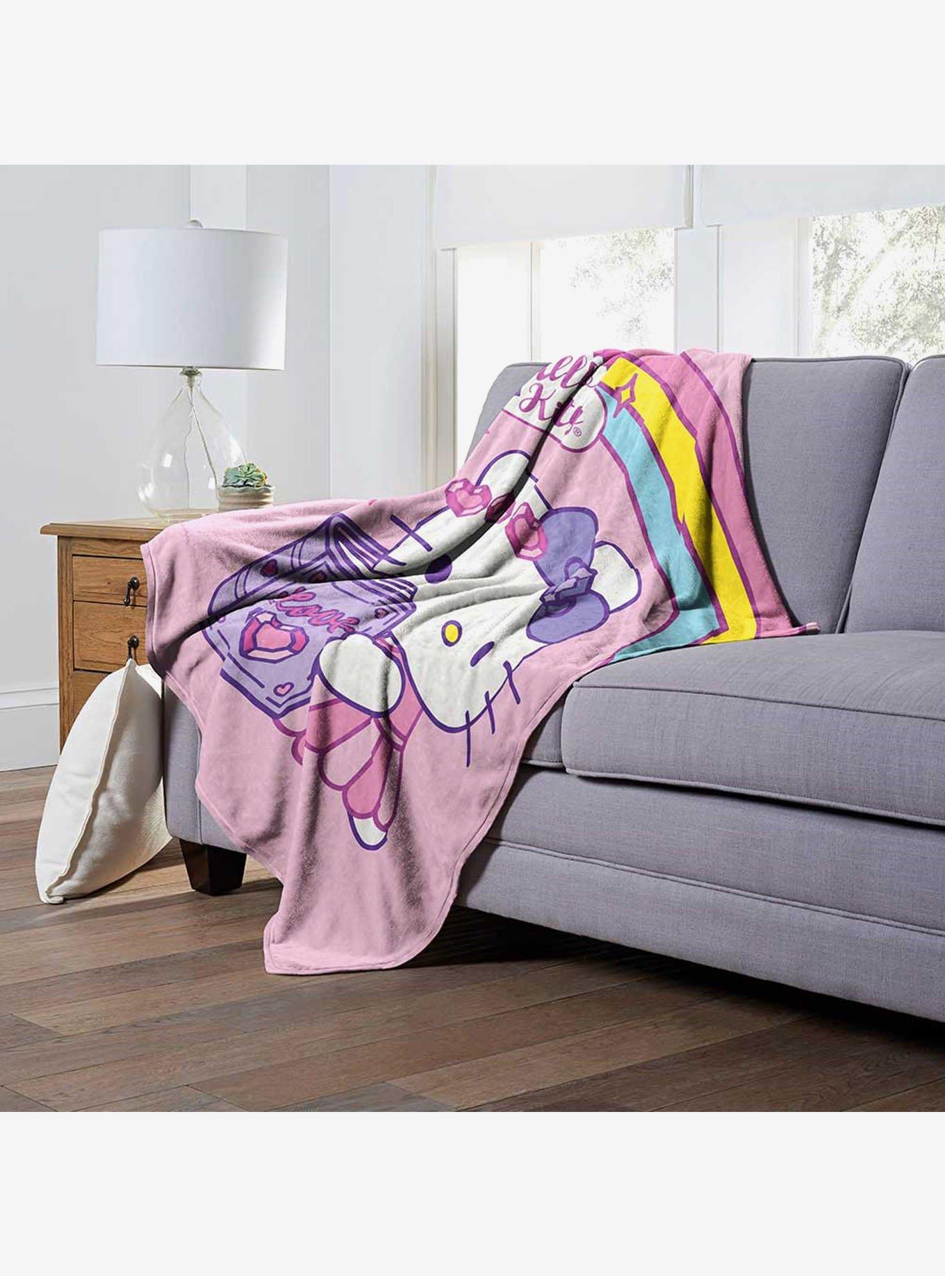 Hello Kitty Fairytale Romance Silk Touch Throw Blanket, , alternate