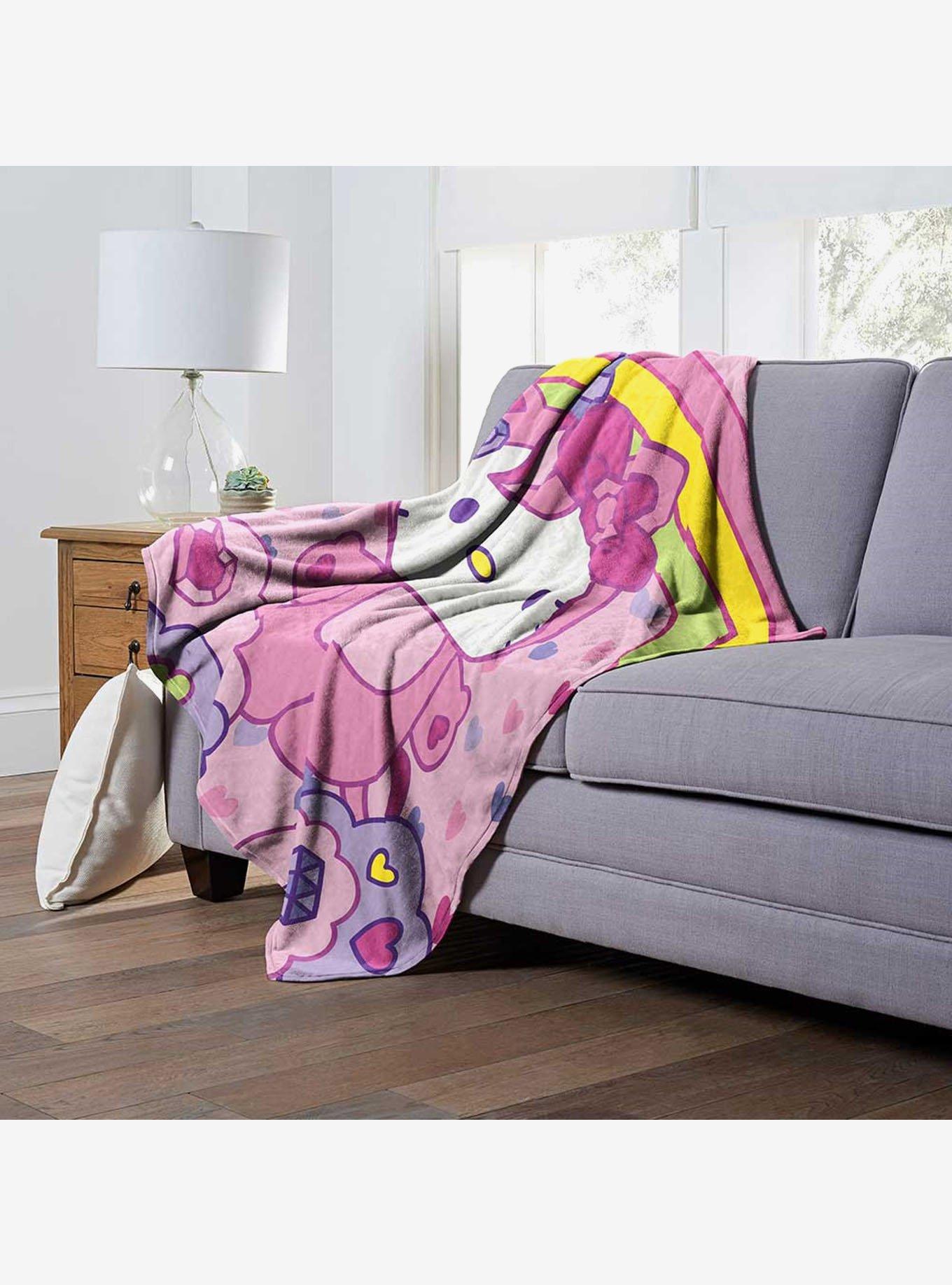 Hello Kitty Love And Unicorns Silk Touch Throw Blanket, , alternate