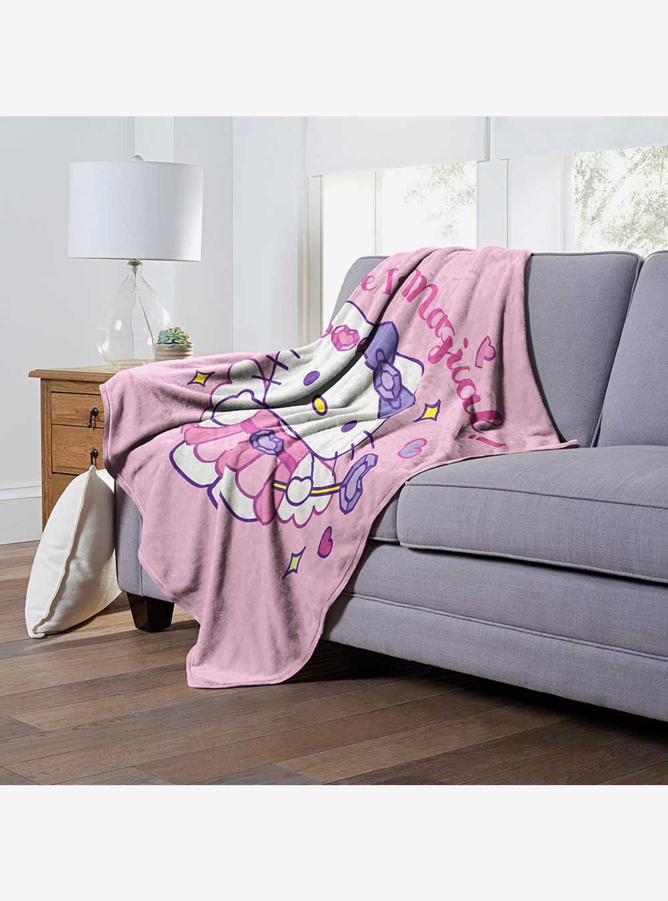 Hello Kitty Wand Of Love Silk Touch Throw Blanket, , alternate