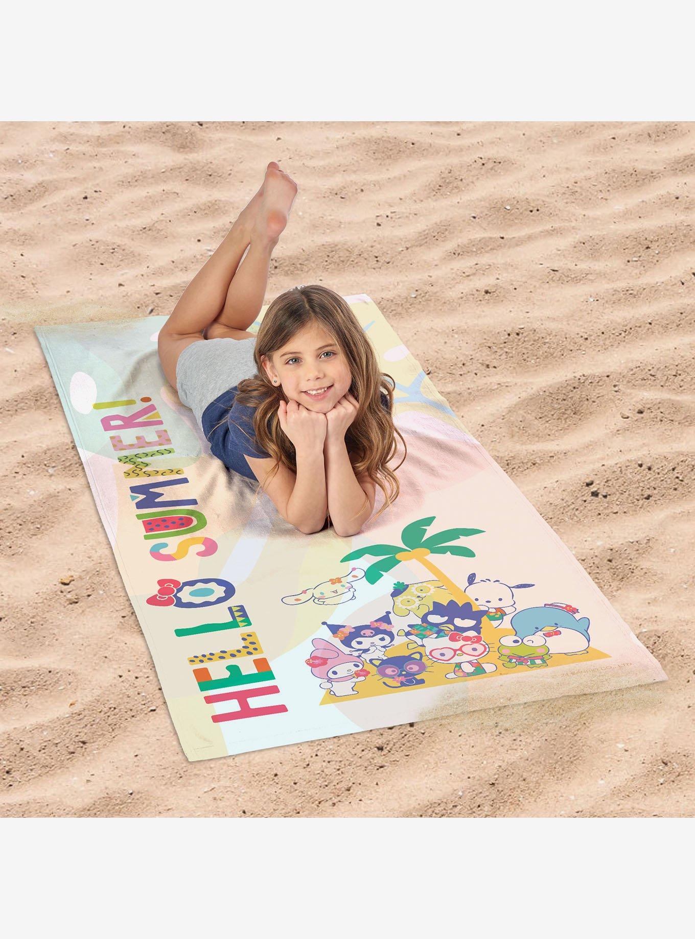 Sanrio Hello Kitty & Friends Hello Summer Beach Towel, , alternate