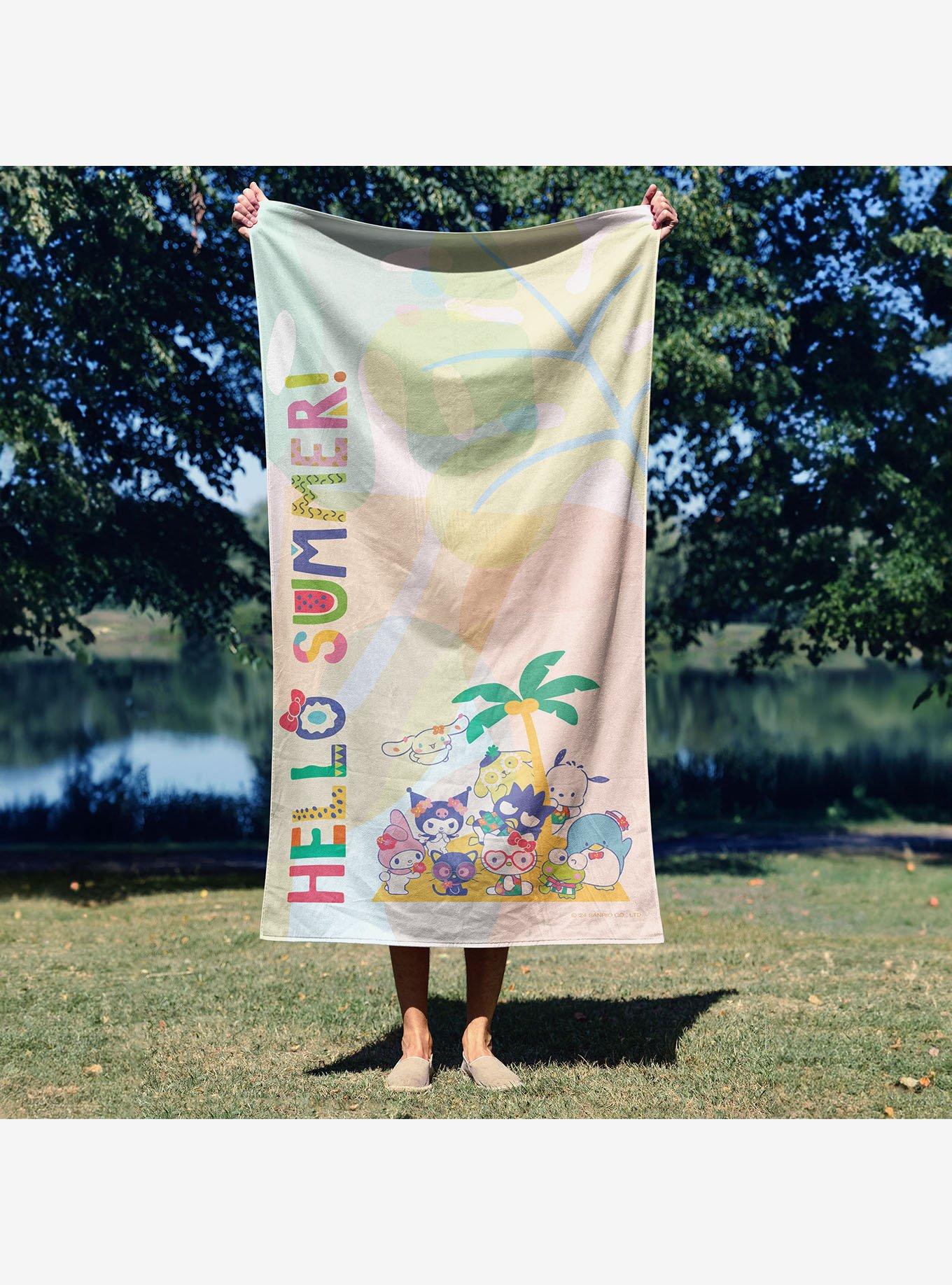 Sanrio Hello Kitty & Friends Hello Summer Beach Towel, , alternate